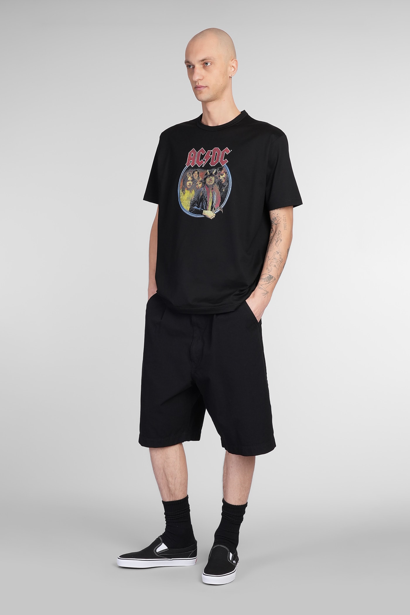 Junya Watanabe Shorts In Black Nylon In Black