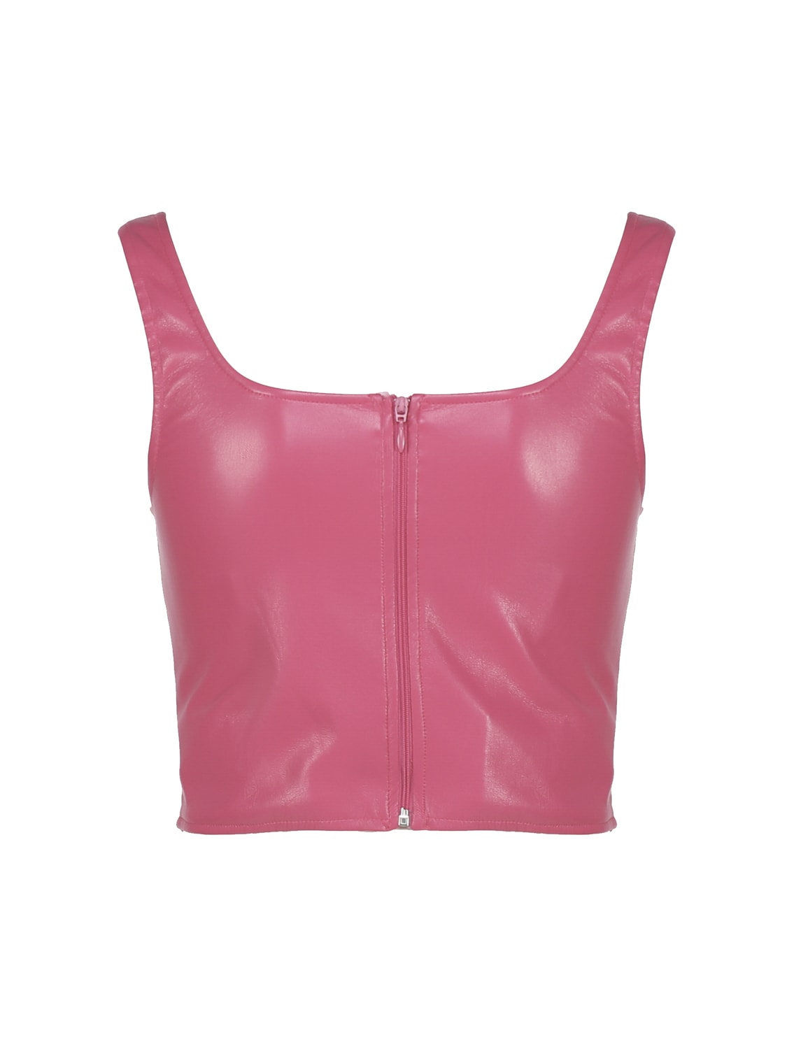 Shop The Andamane Corset-style Top In Fuchsia