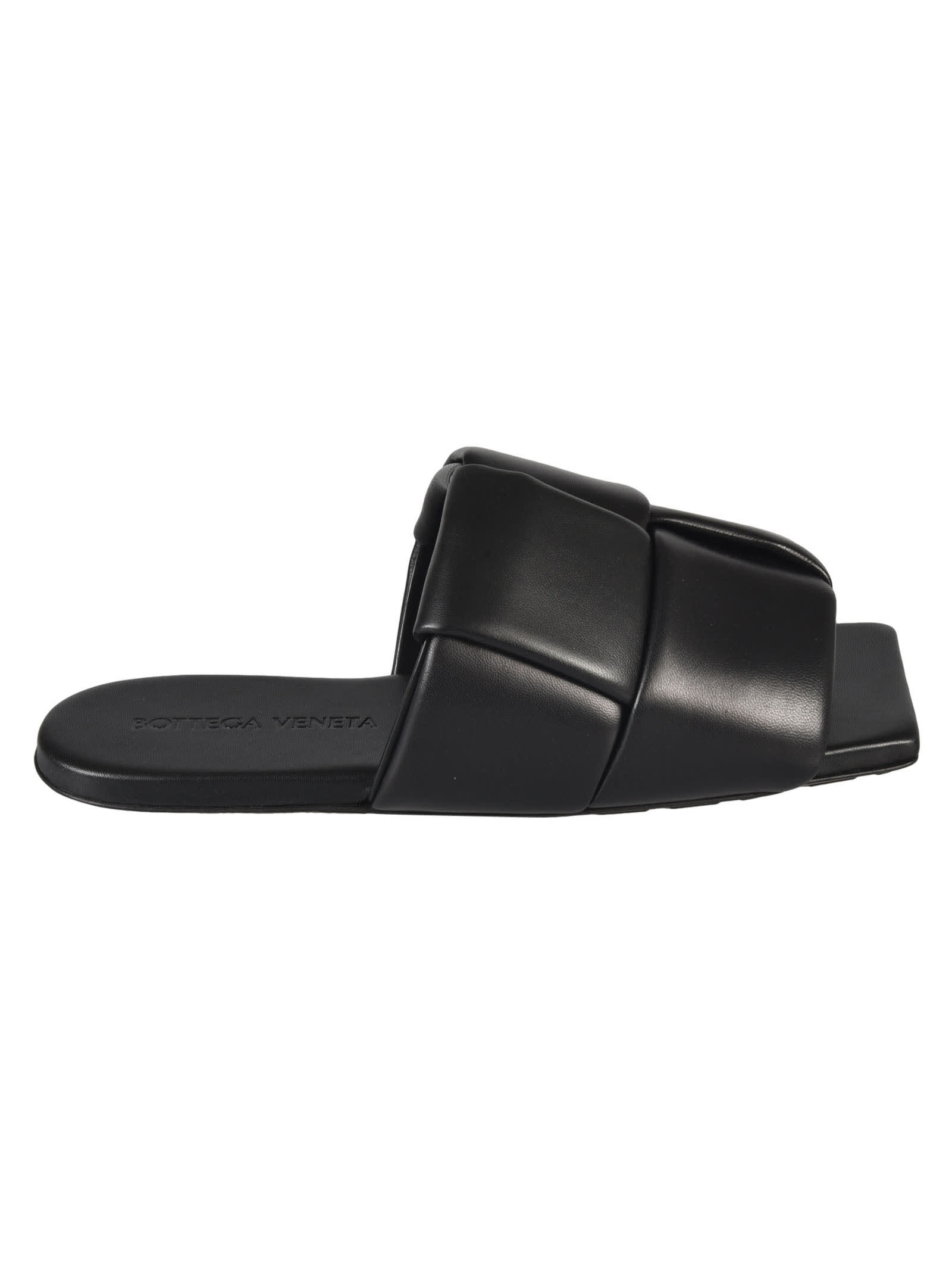 Bottega Veneta Patch Flat Sandals