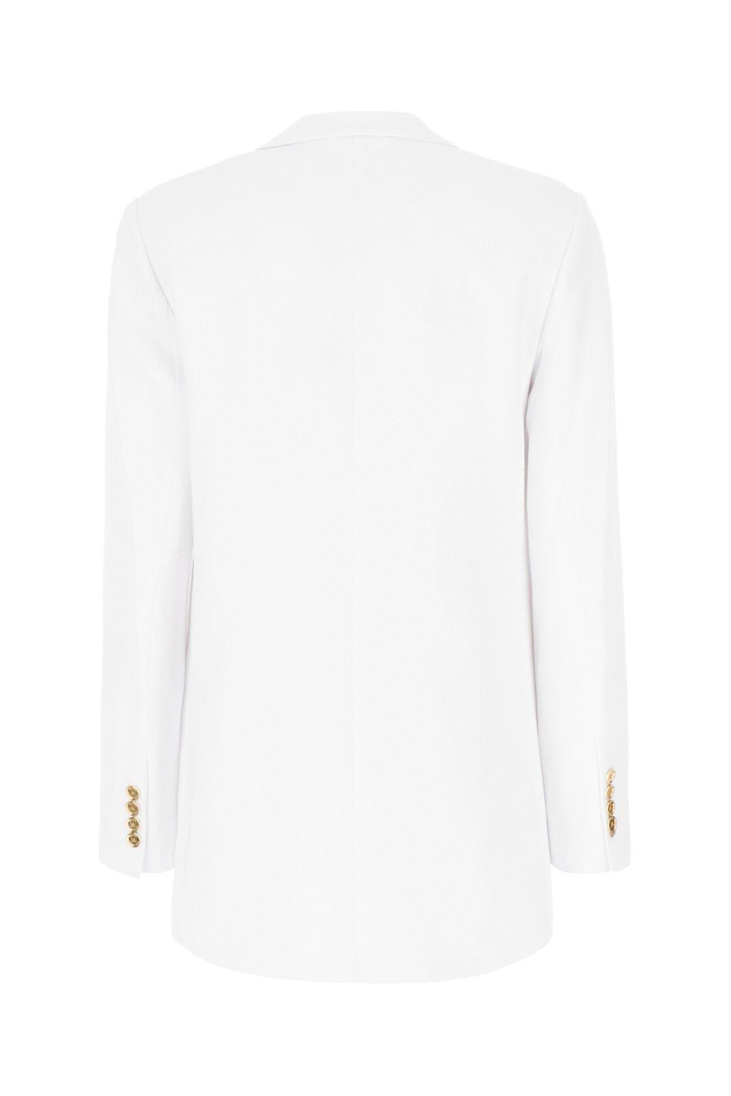 Shop Michael Michael Kors Single-breasted Jacket In White