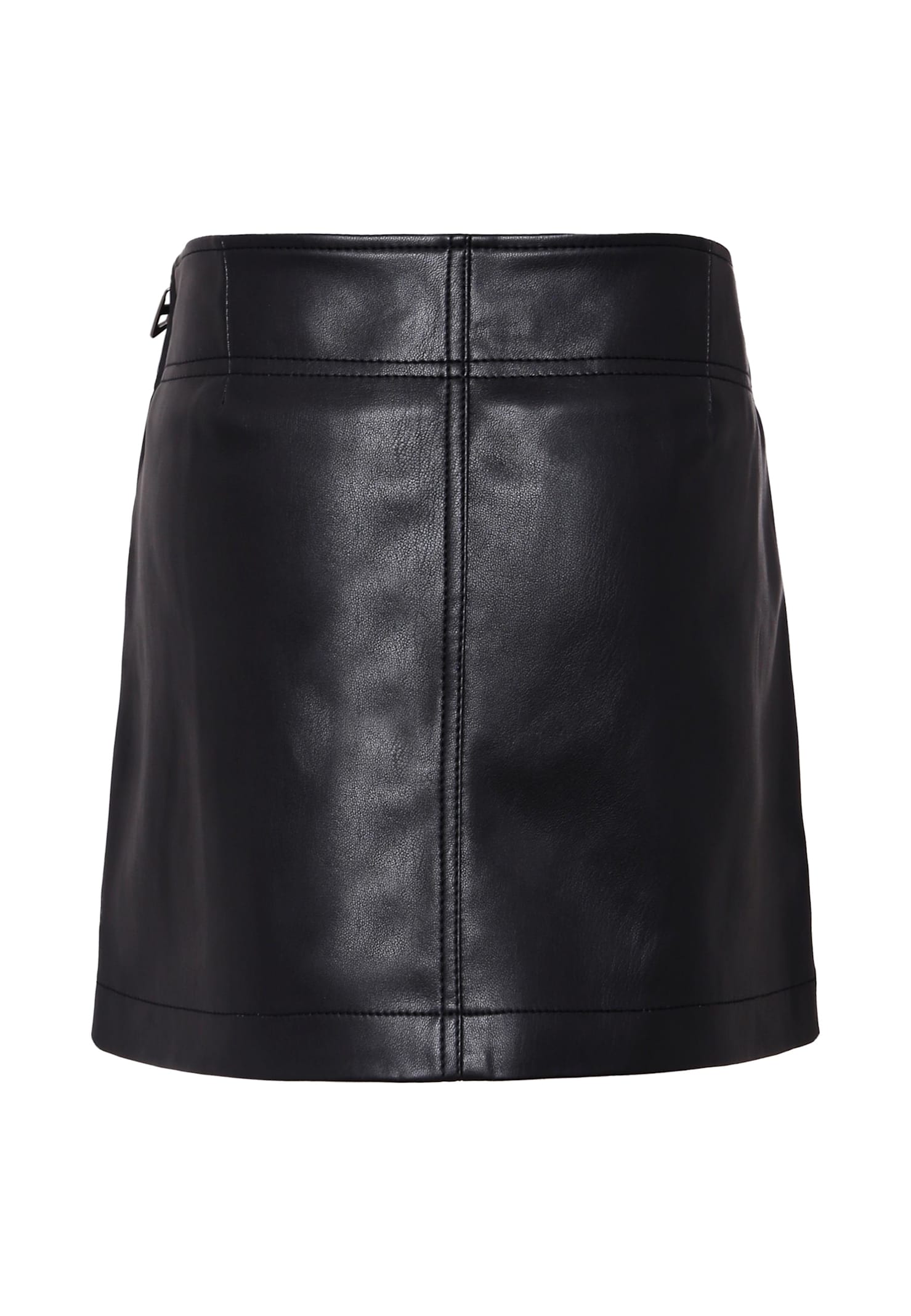 Diesel Black Skirt For Girl With Logo In Black