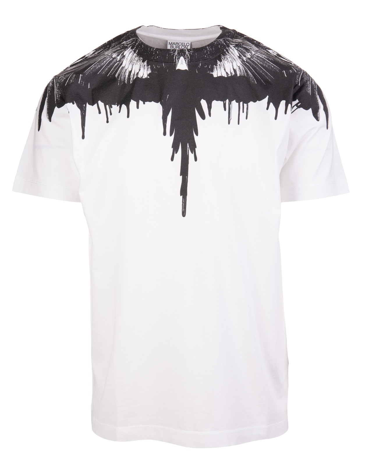 Marcelo Burlon Man Liquid Wings White T-shirt