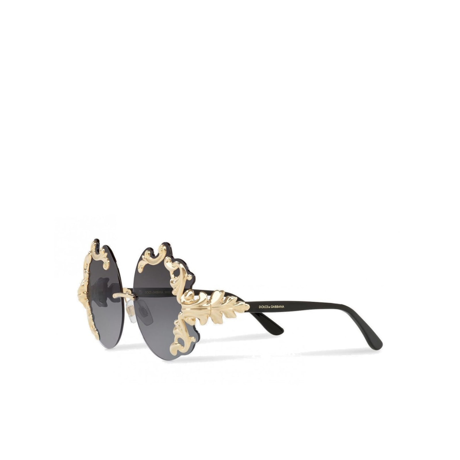 DOLCE & GABBANA METAL SUNGLASSES 