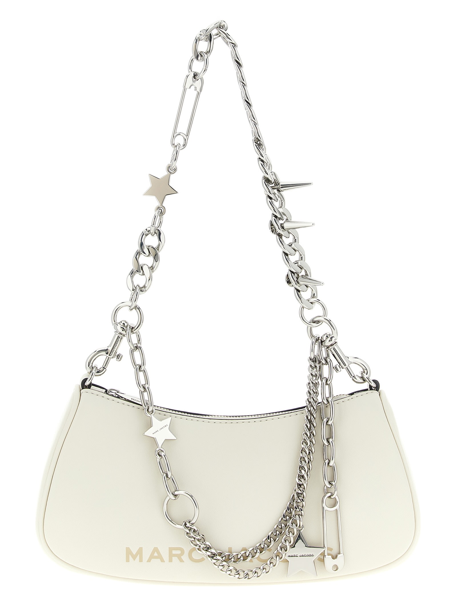 Marc Jacobs The Star Charm Shoulder Bag In White