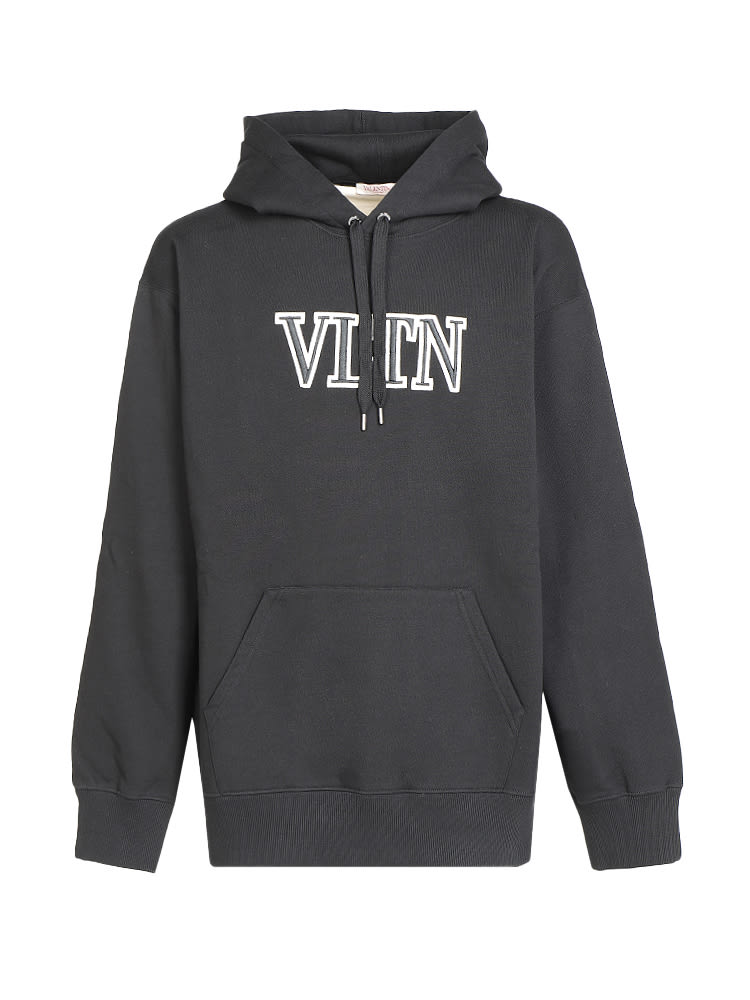 Valentino Two-tone Hooded Sweatshirt