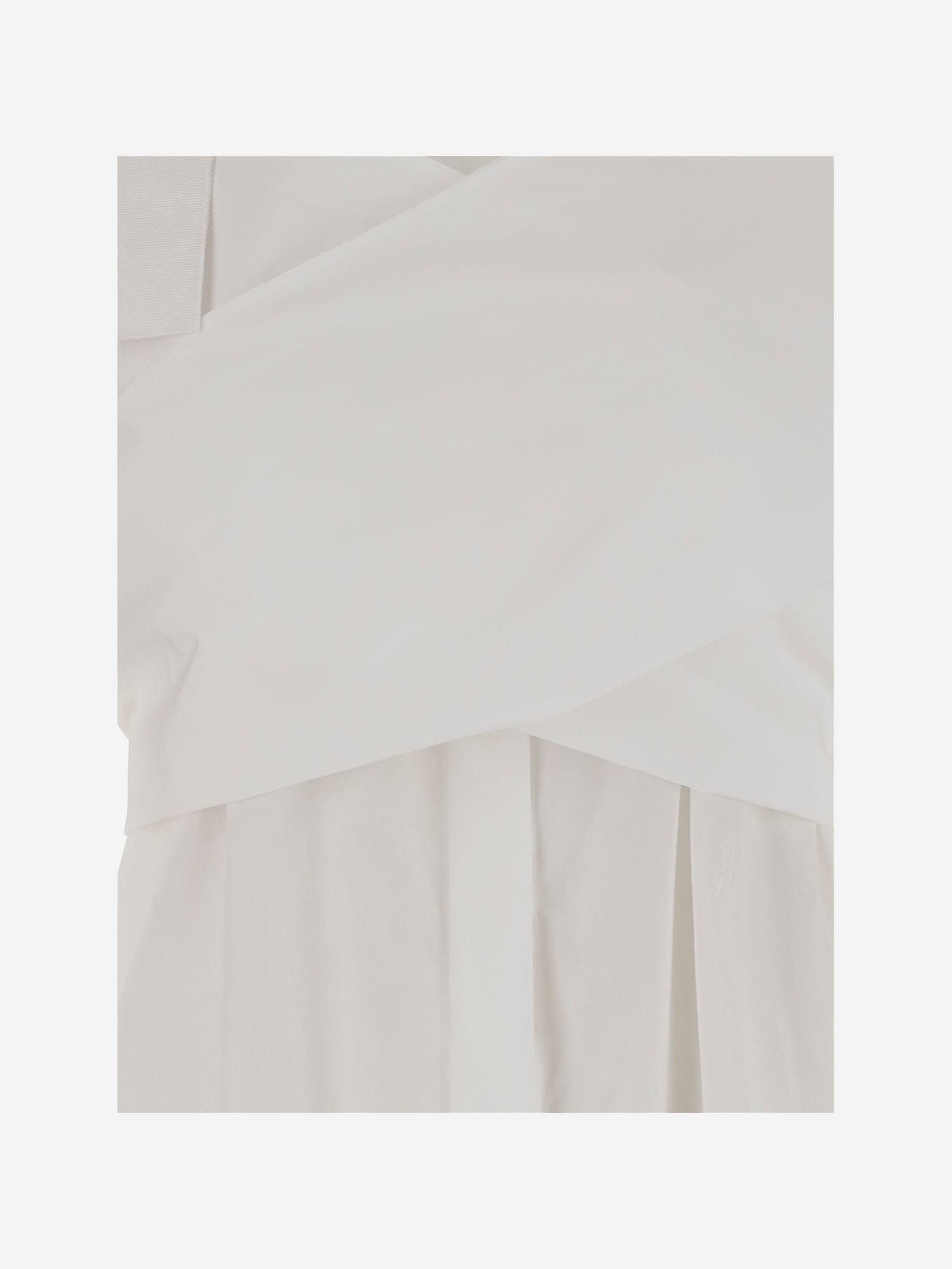 Shop Patou Crossbanded Bluse In Recycled Nylon