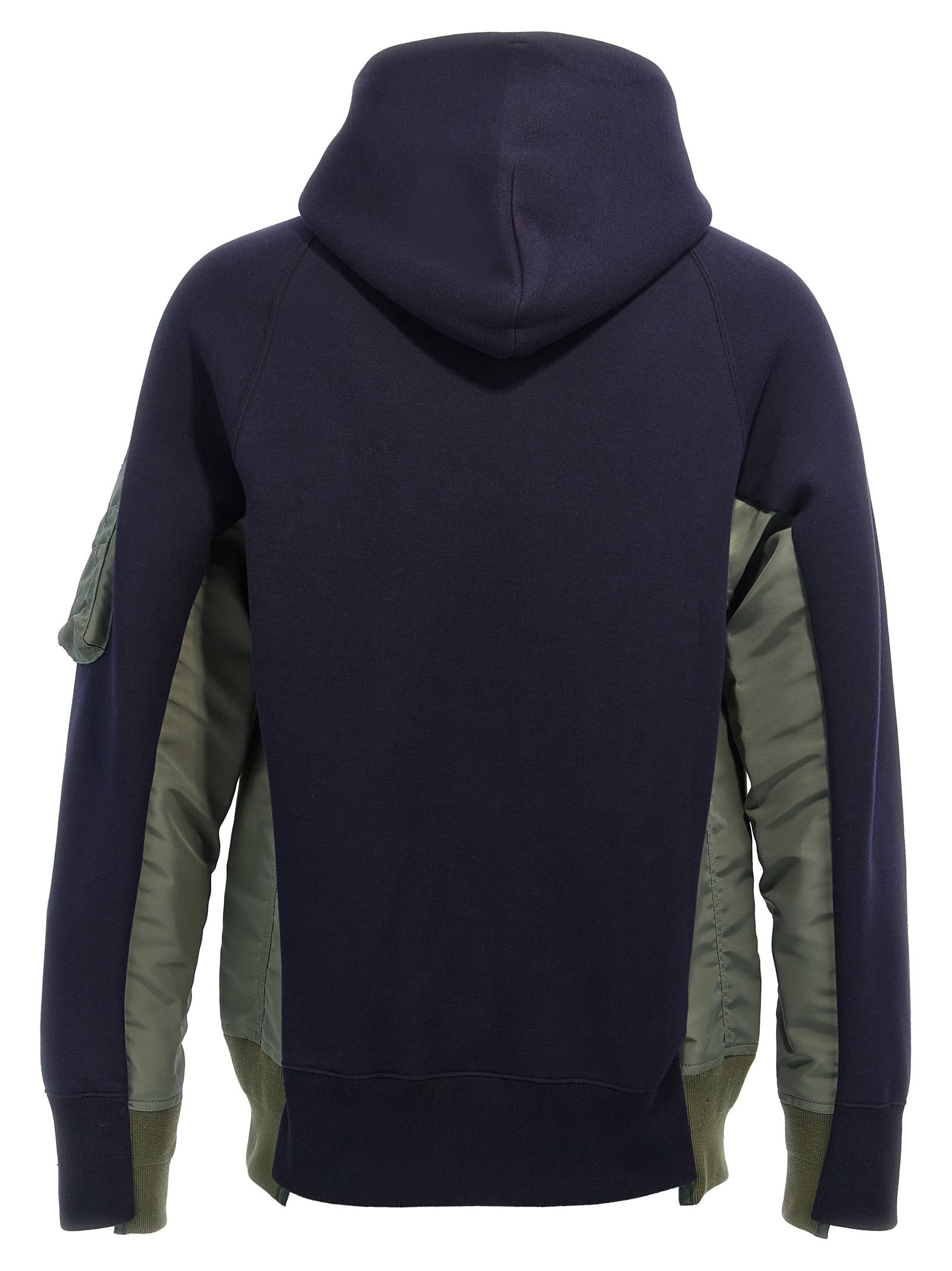 Shop Sacai Sponge Hoodie In Multicolor