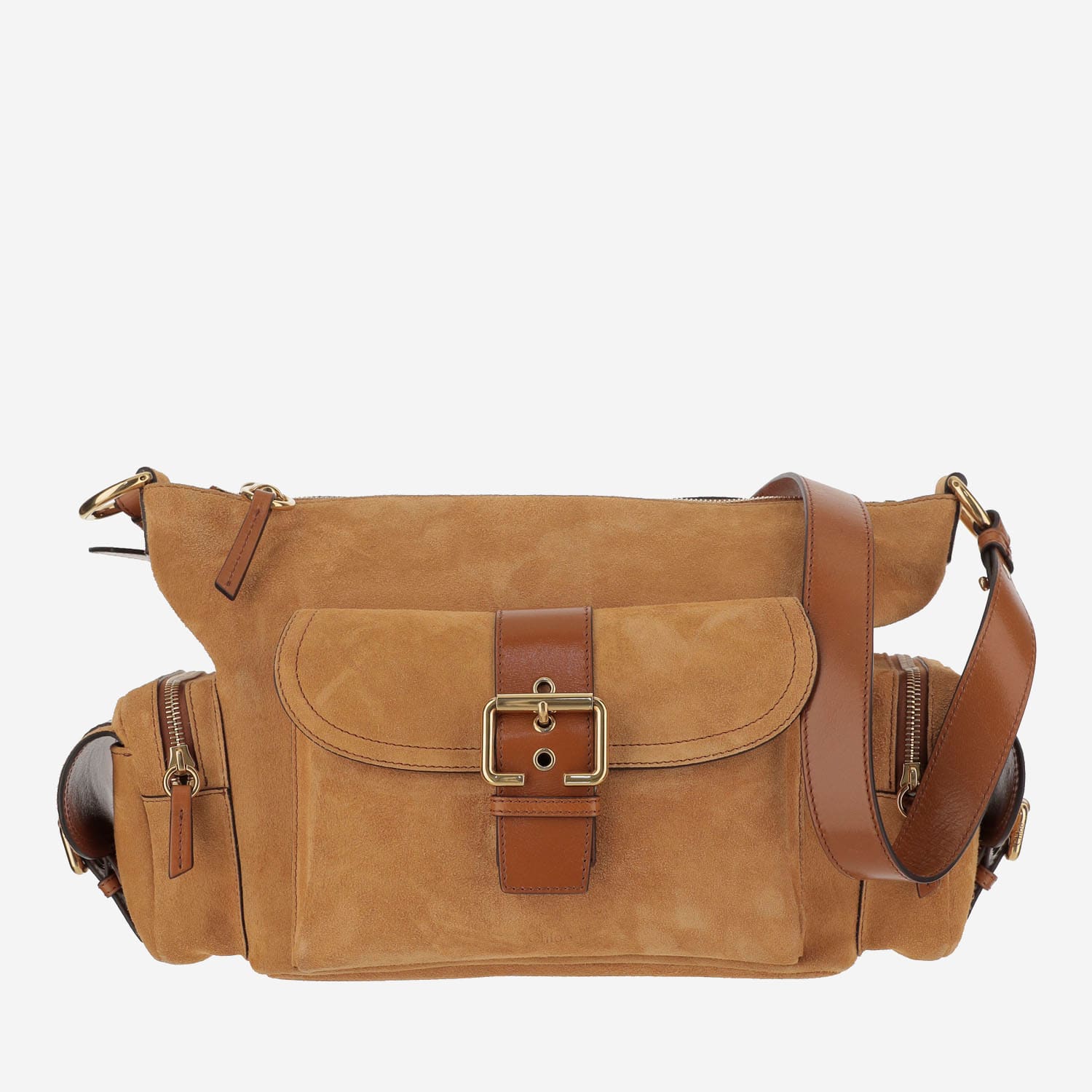 CHLOÉ SUEDE CAMERA BAG