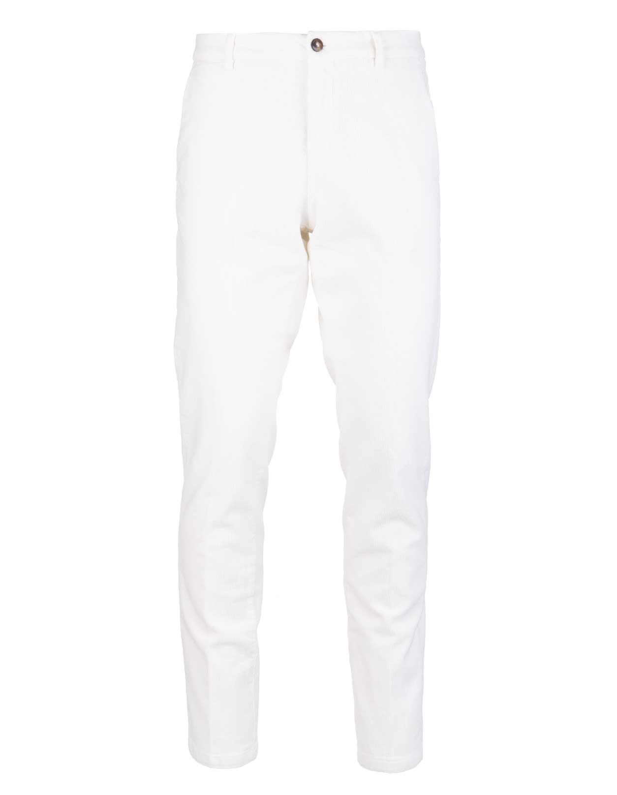 Cruna Marais Trousers In White Corduroy