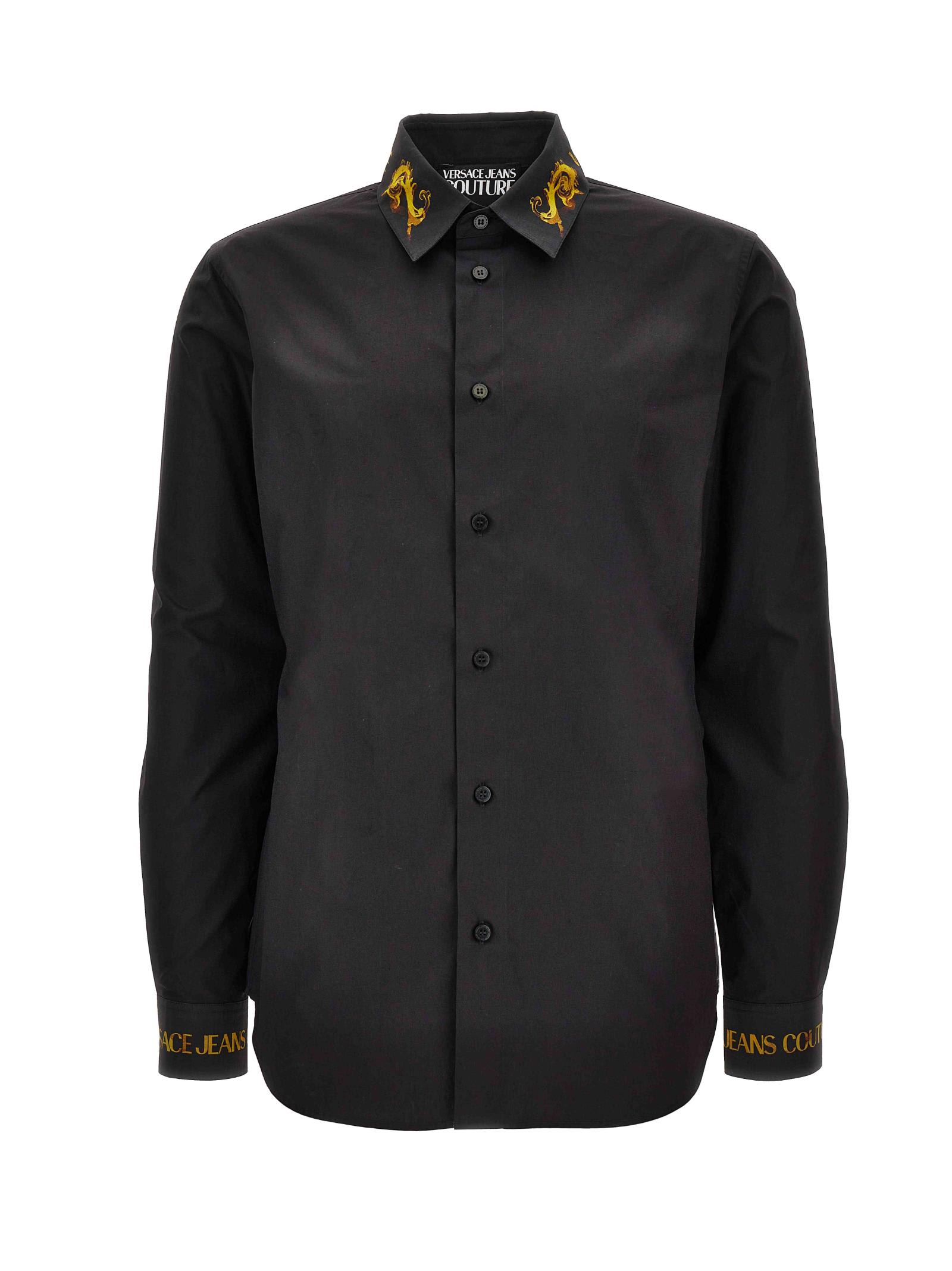 Versace Jeans Couture Shirt In Black