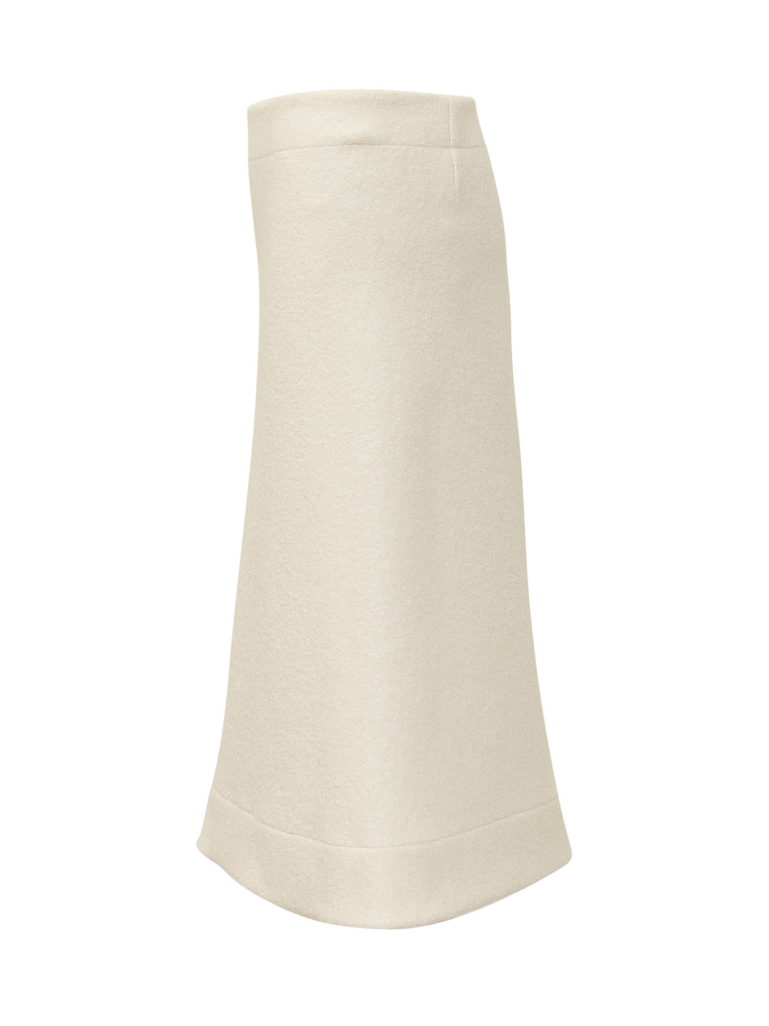 Shop Jil Sander Skirt In Natural