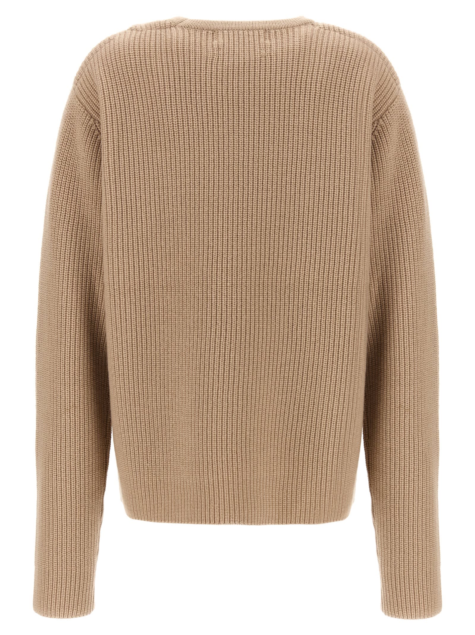 Shop Extreme Cashmere 356 You Sweater In Beige