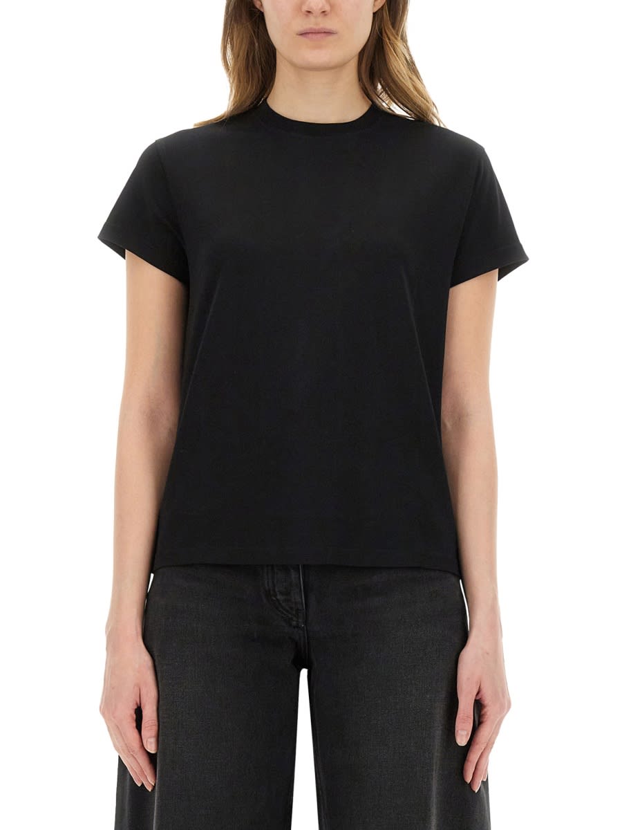 Studio Nicholson T-shirt Marine In Black