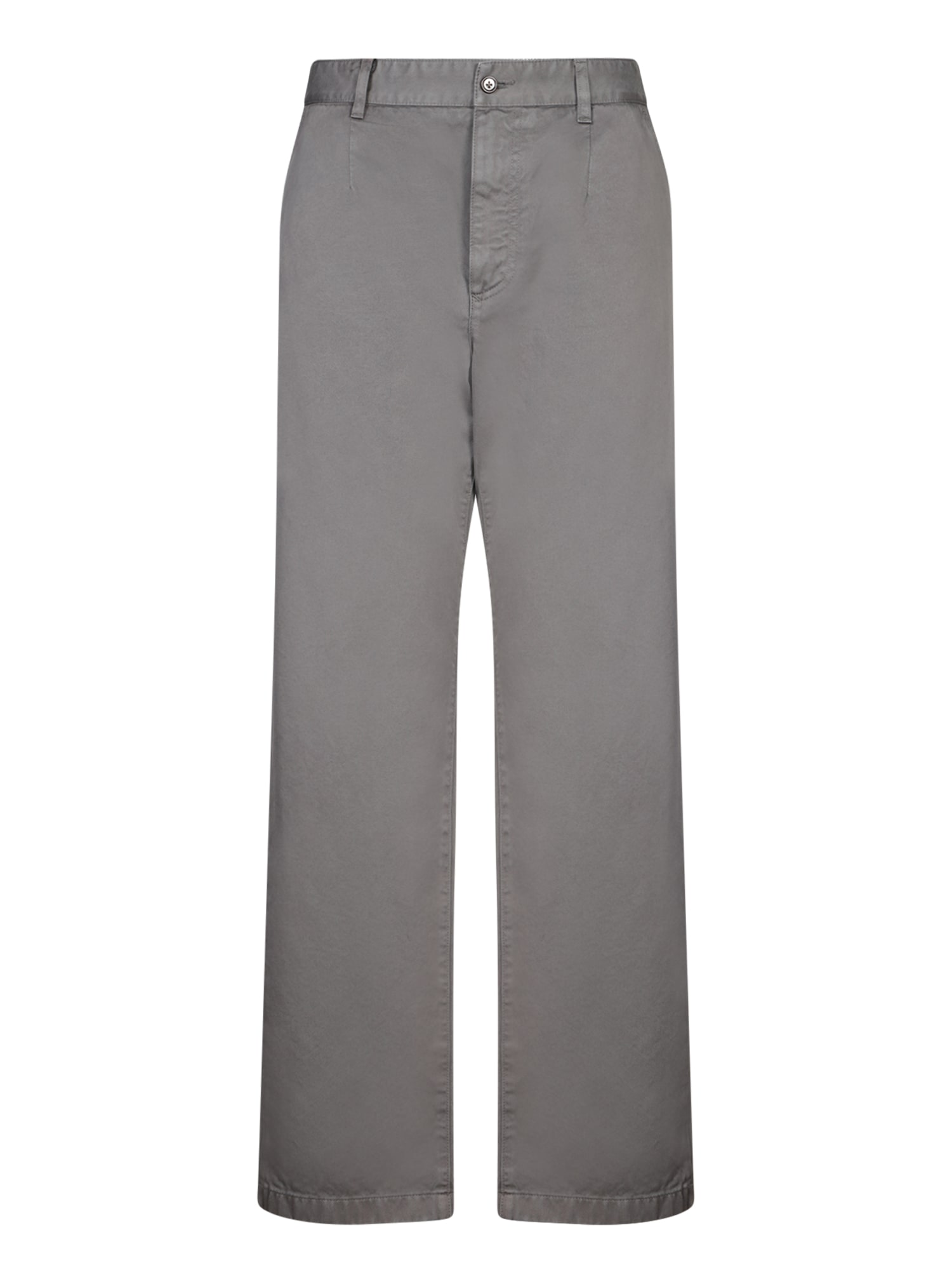 Trousers In Cotton Canvas