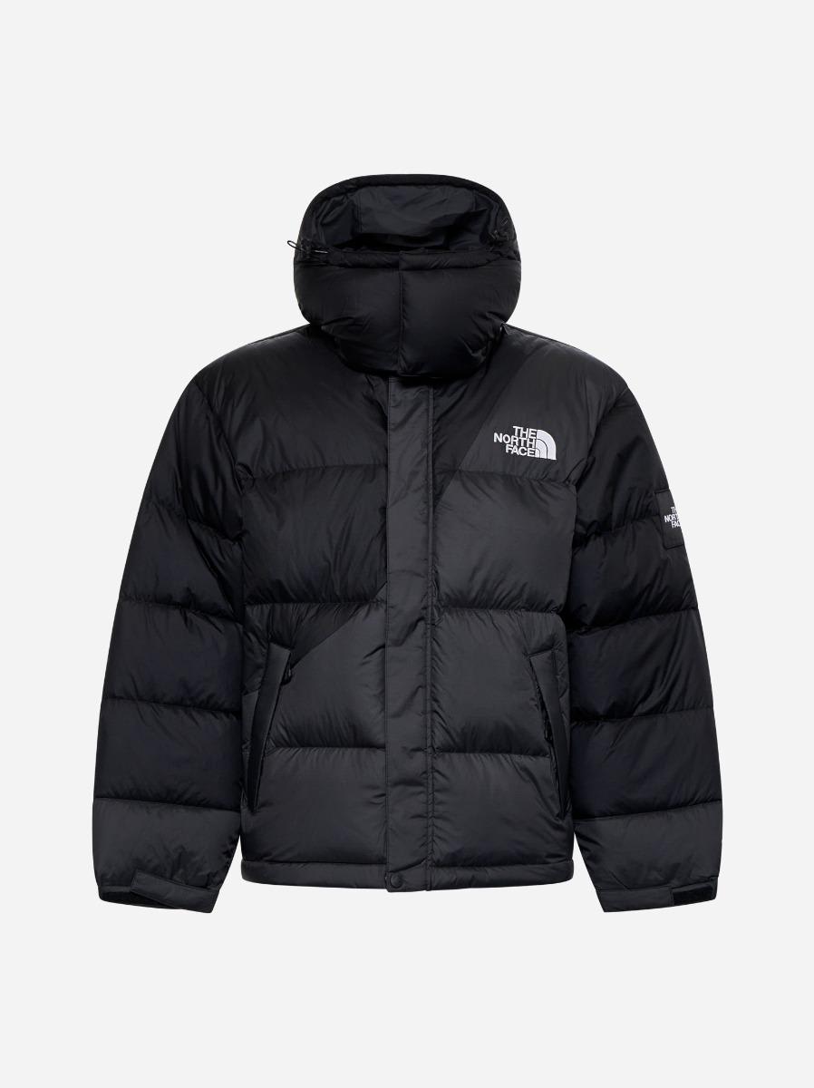 Shop The North Face Tnf X Yinka Ilori Quilted Nylon Down Puffer Jacket In Tnf Black/asphalt Grey