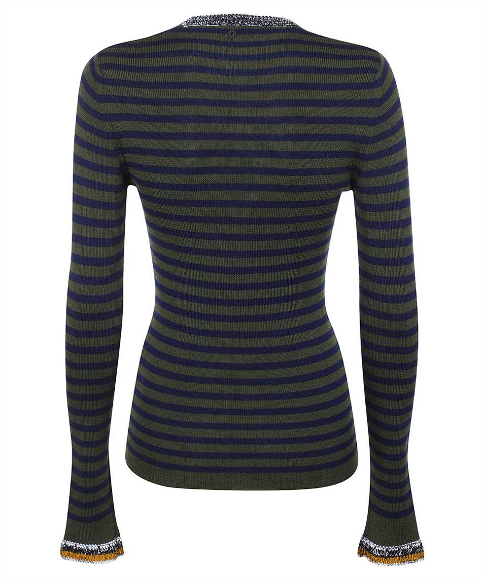 Dondup Mohair-wool Sweater In Green