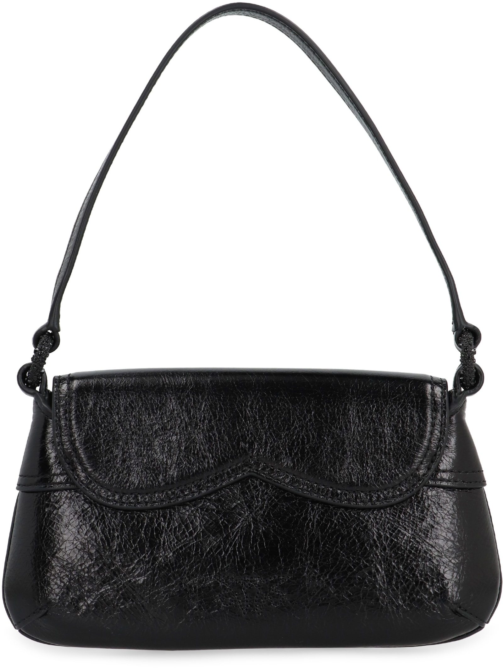 Shop Pinko Baby 520 Bag Leather Bag In Black