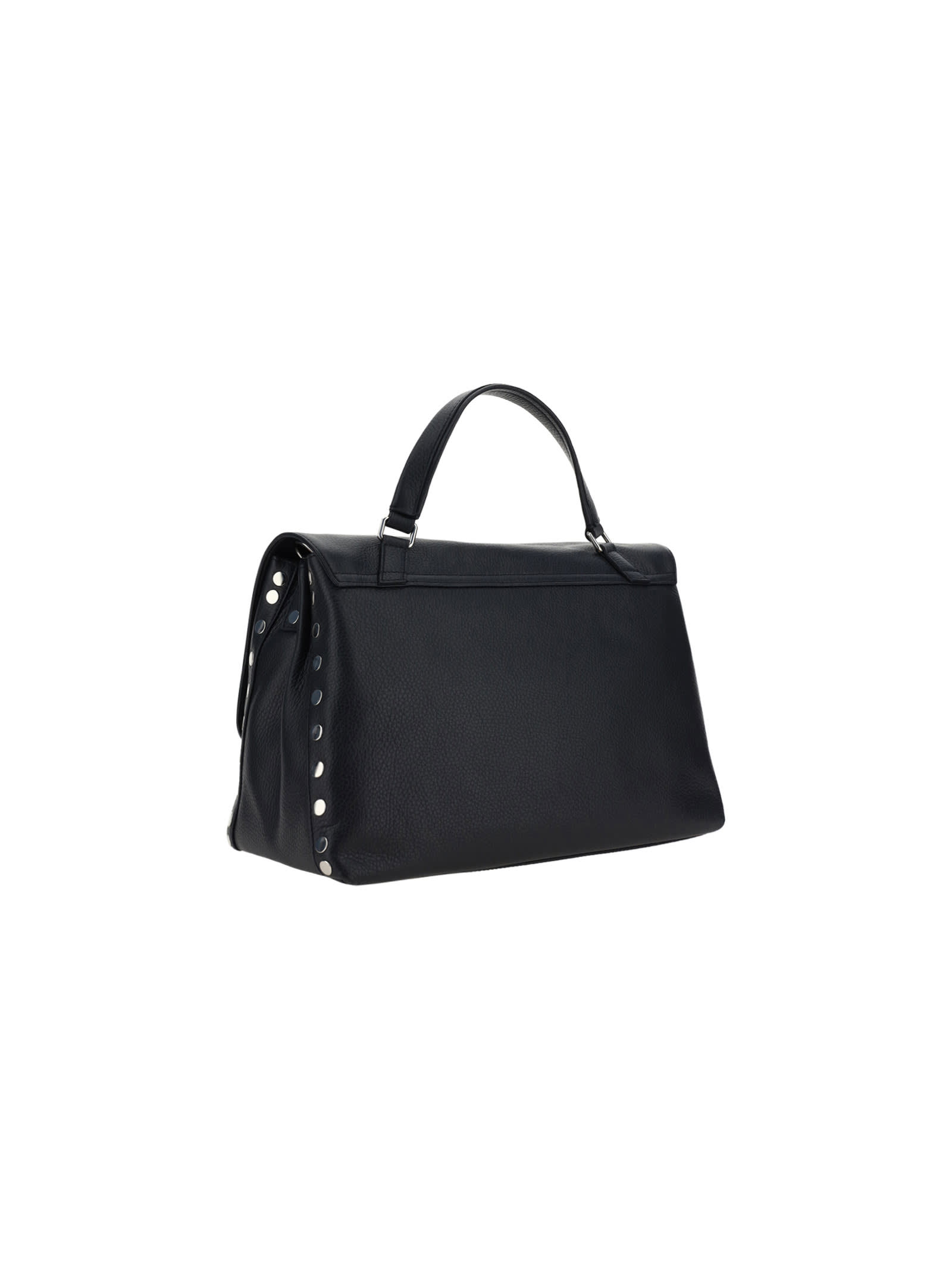 Shop Zanellato Daily Postina Bag In Black Nero