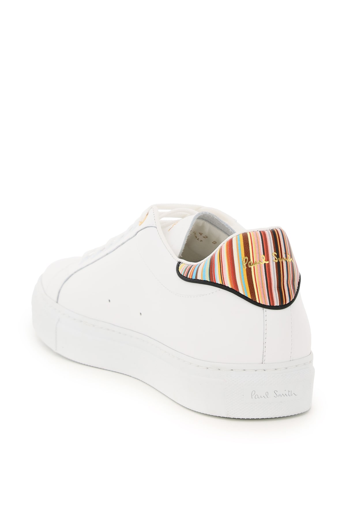 Paul Smith Sneaker In Pelle In White