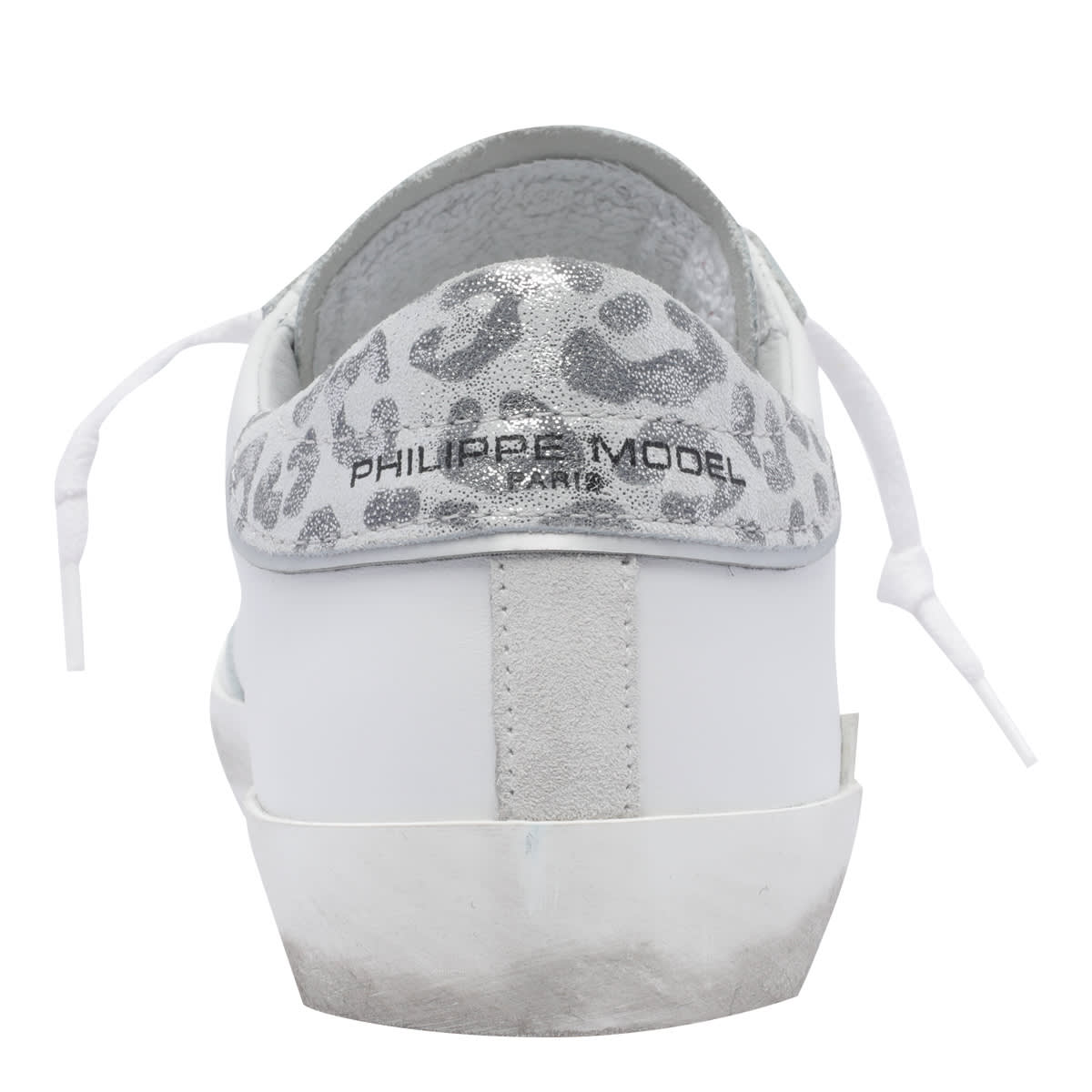 Philippe Model Prsx Leather Sneakers In White