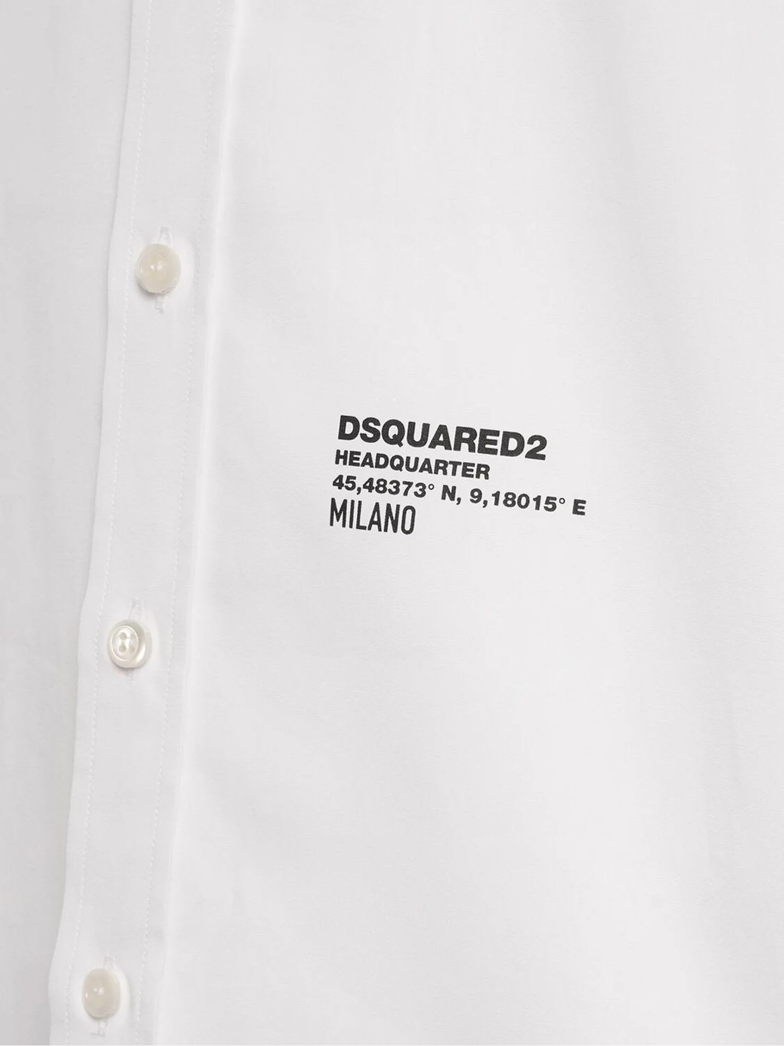 Shop Dsquared2 Shirts White