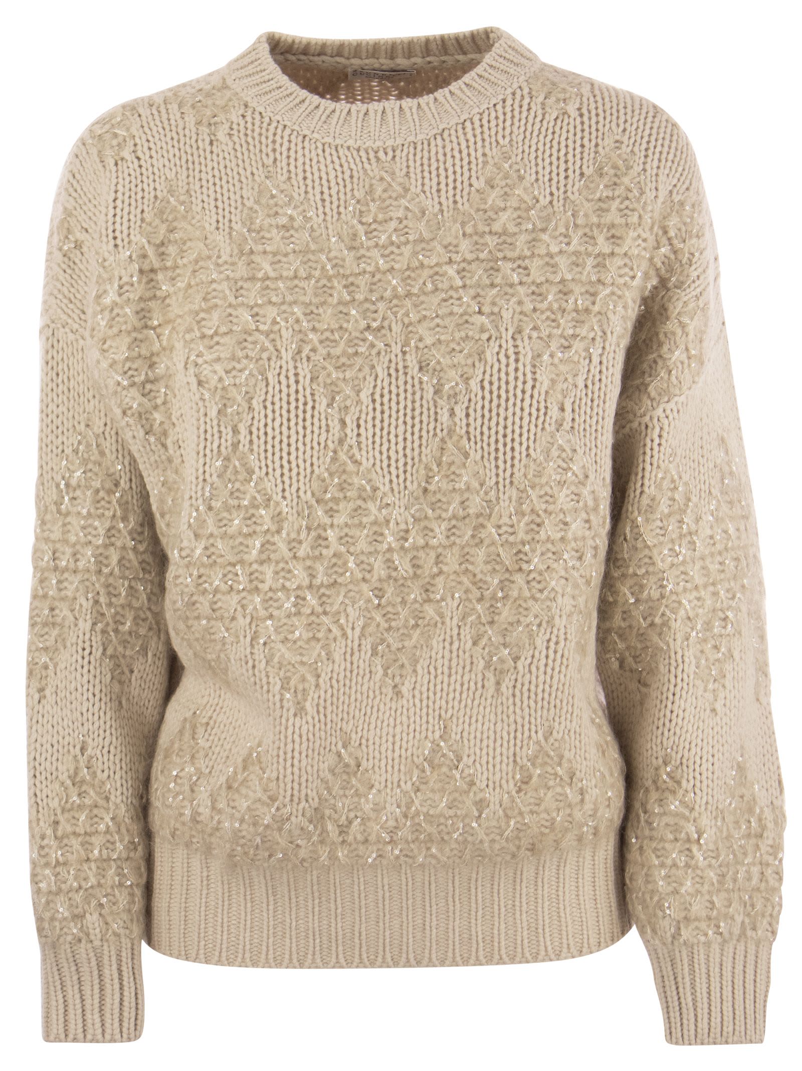 Wool, Silk And Cashmere Sweater