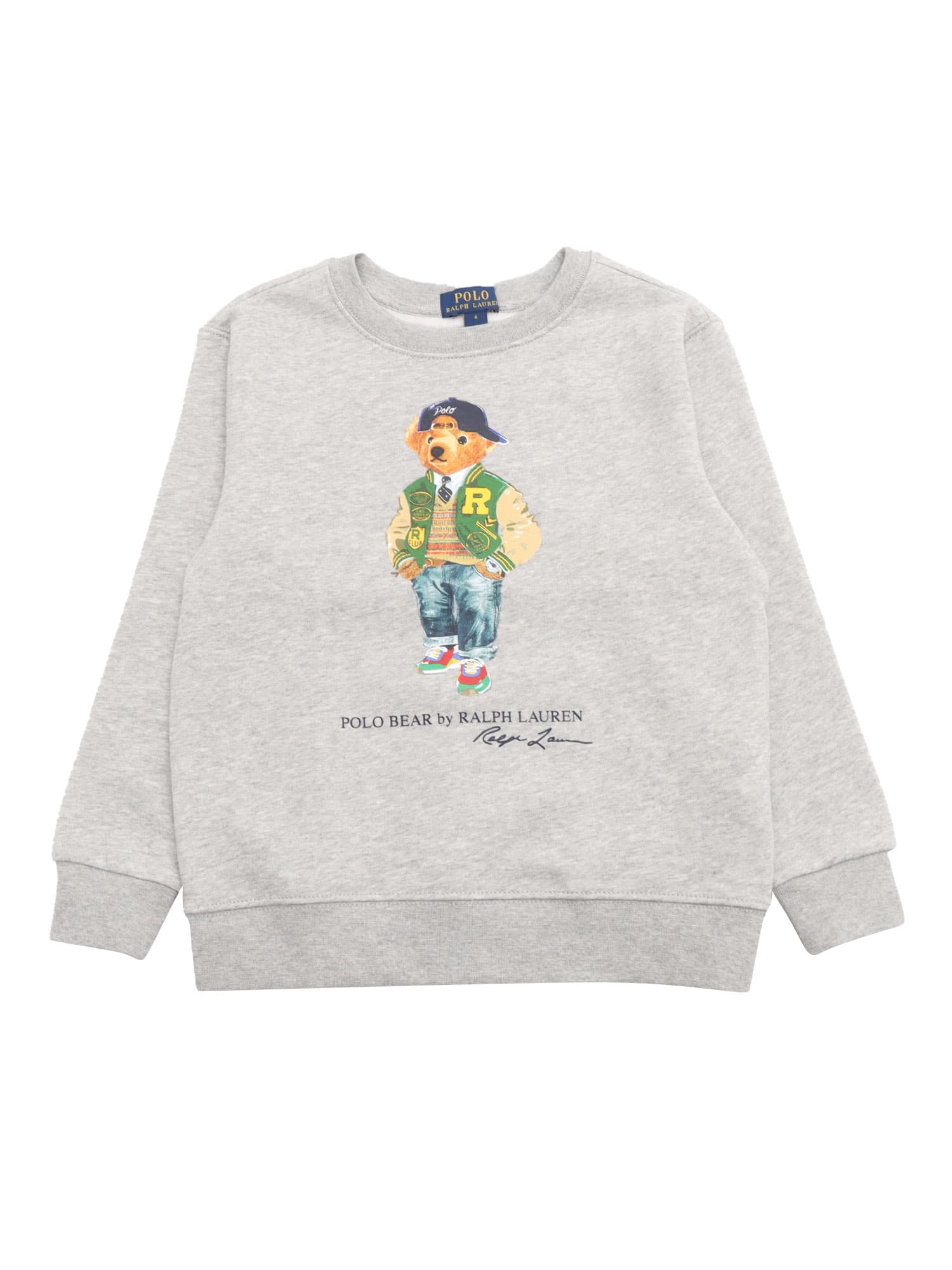 Polo Ralph Lauren Lscnm4-knit Shirts-sweatshirt In Grey