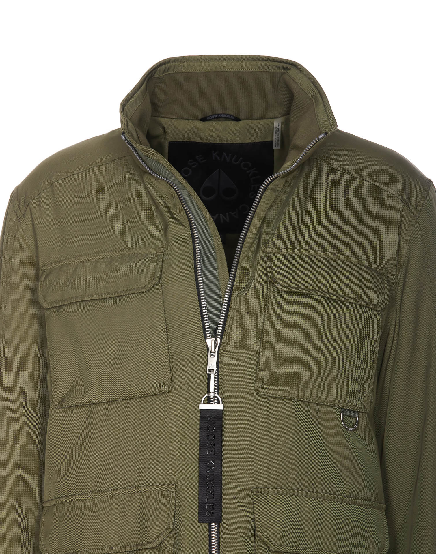 Shop Moose Knuckles Douglas Field Jacket In Green