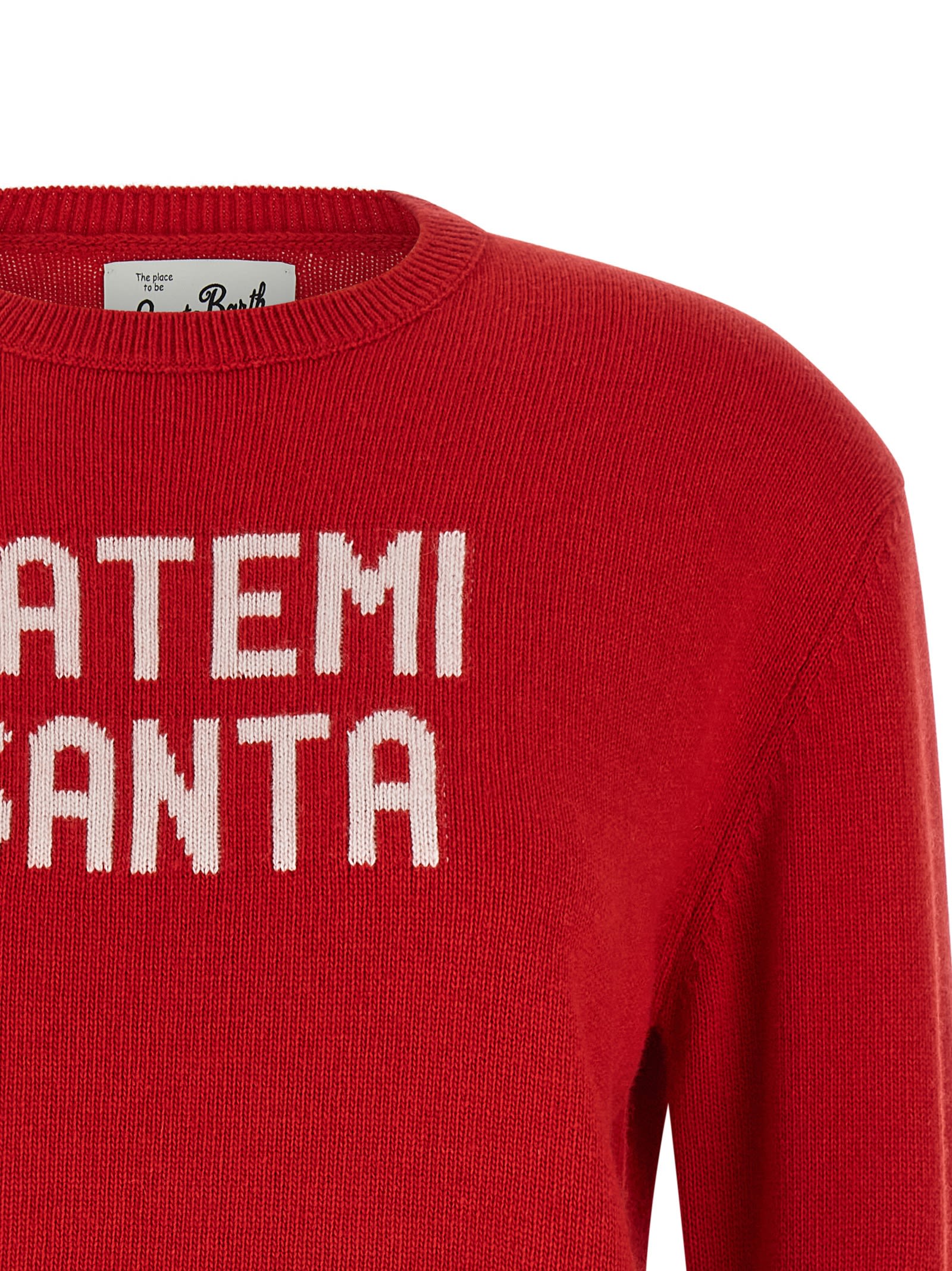 Mc2 Saint Barth New Queen Sweater In Red