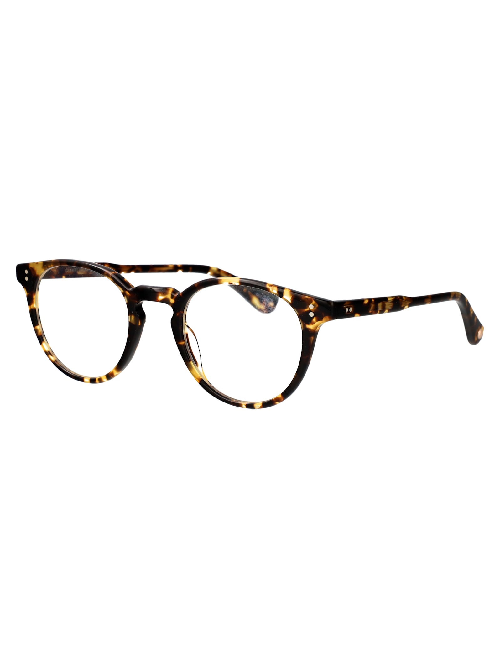 Shop Garrett Leight Clement Tut Glasses In Havana