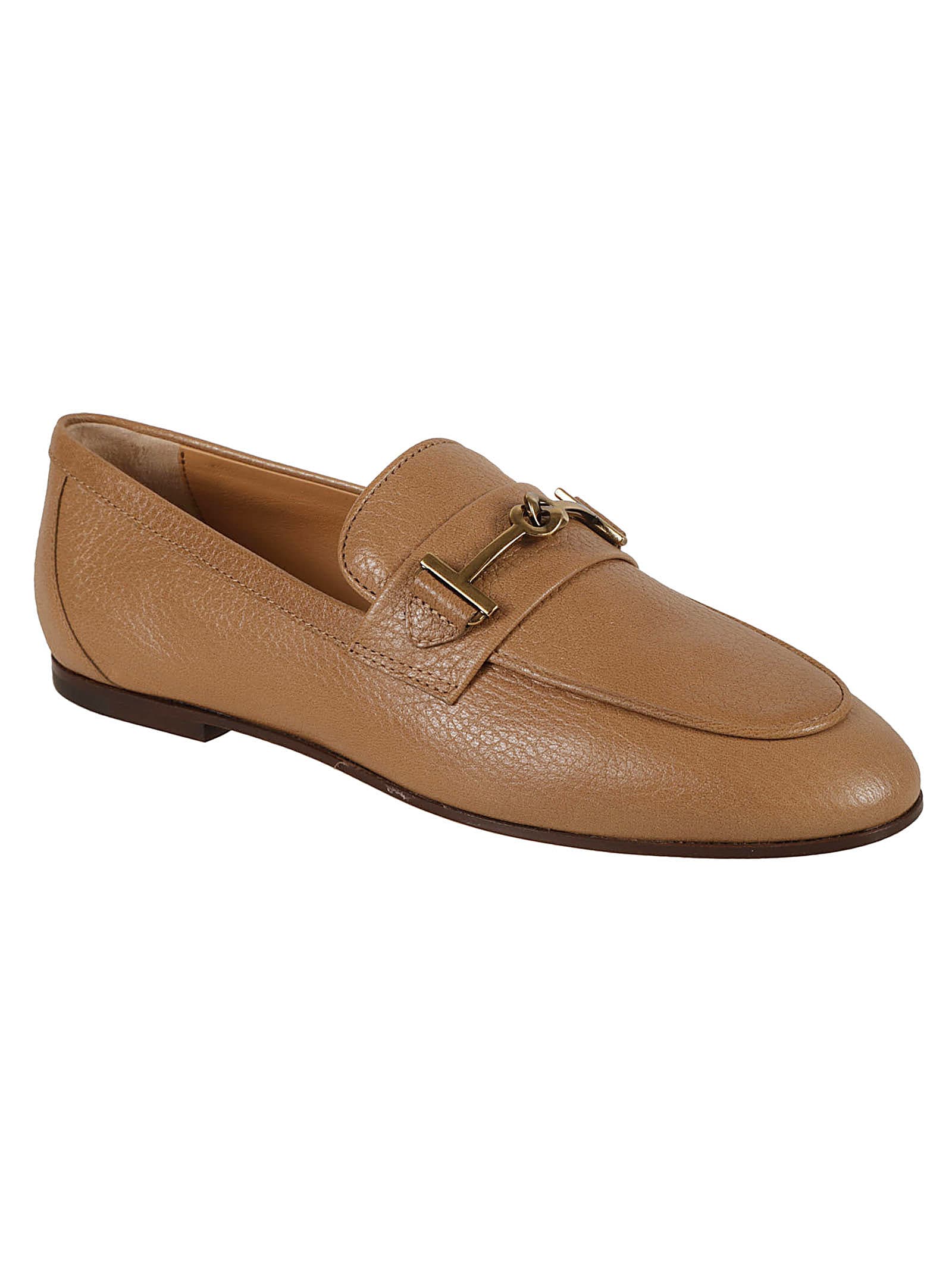 Shop Tod's Leg 79a Loafers In Ginger