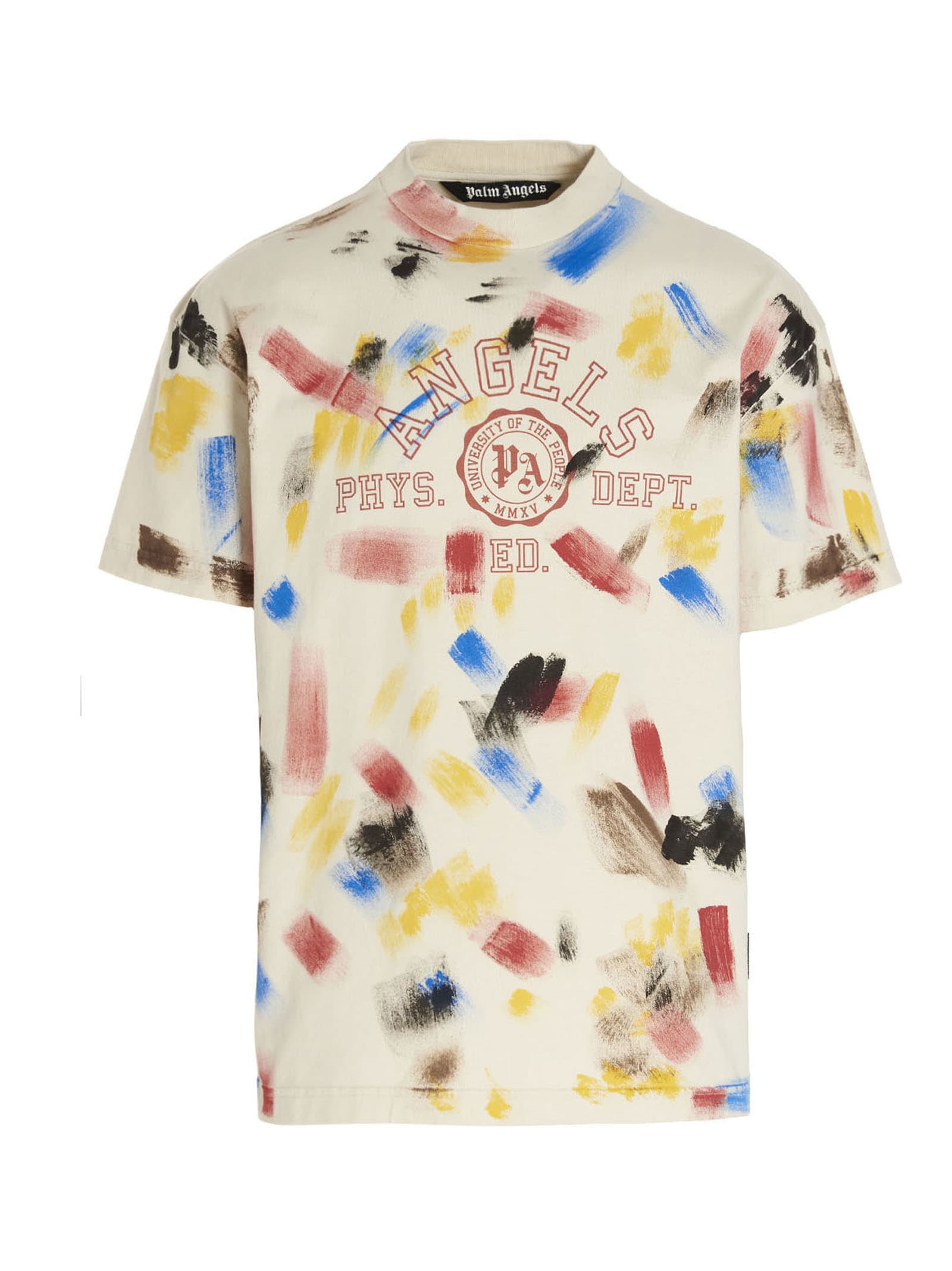 Palm Angels painted College T-shirt