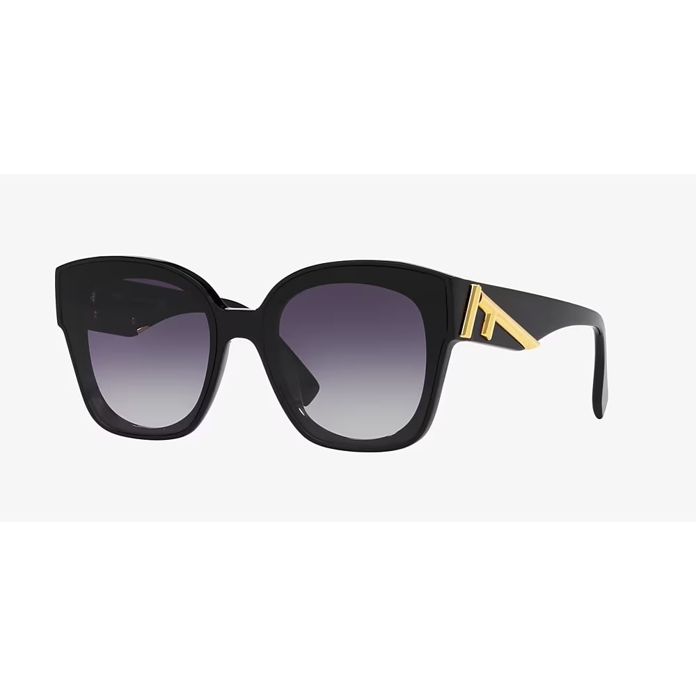 Shop Fendi Fe40098i 01w Sunglasses