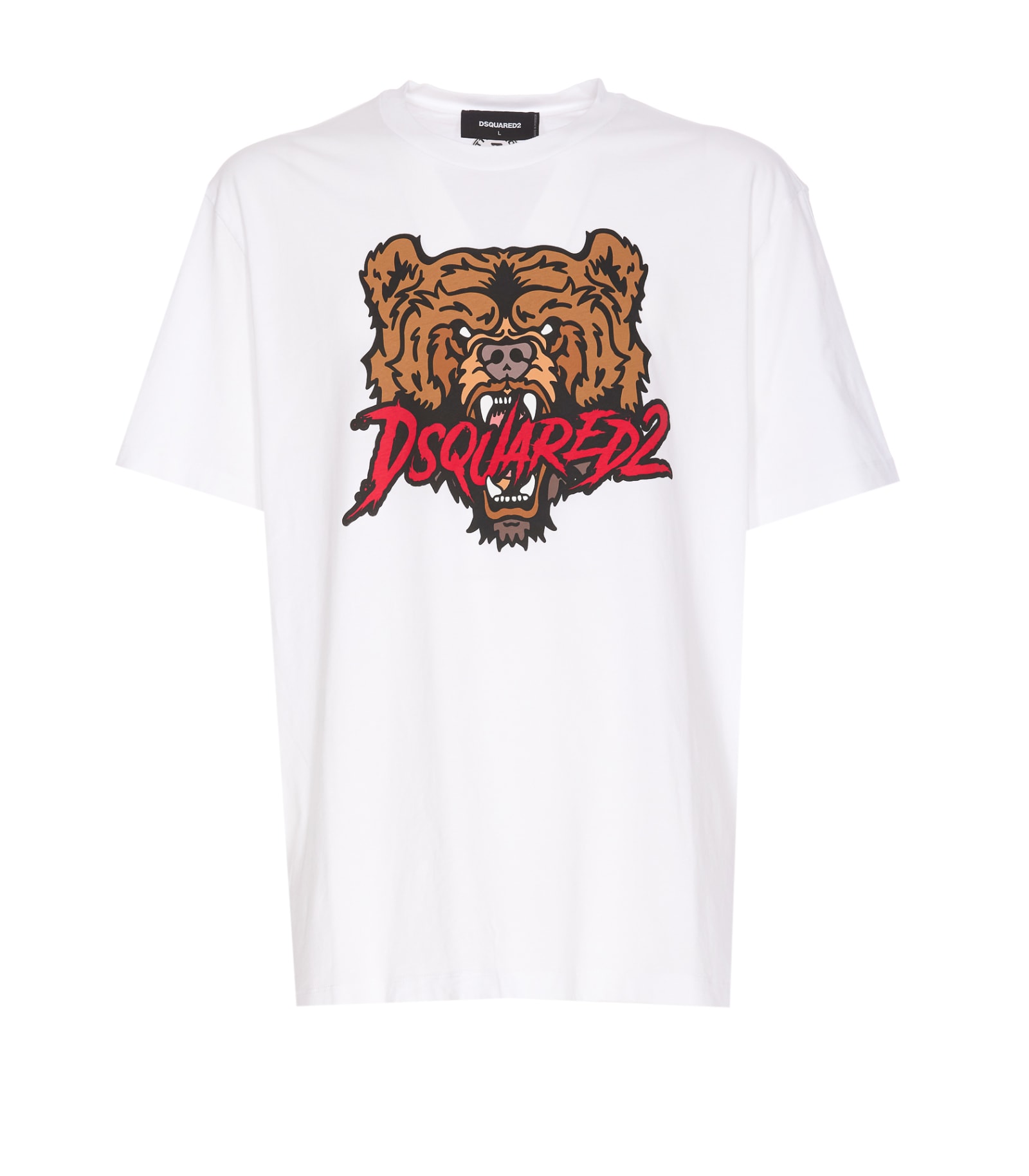 Shop Dsquared2 Bear Cool Fit T-shirt In White