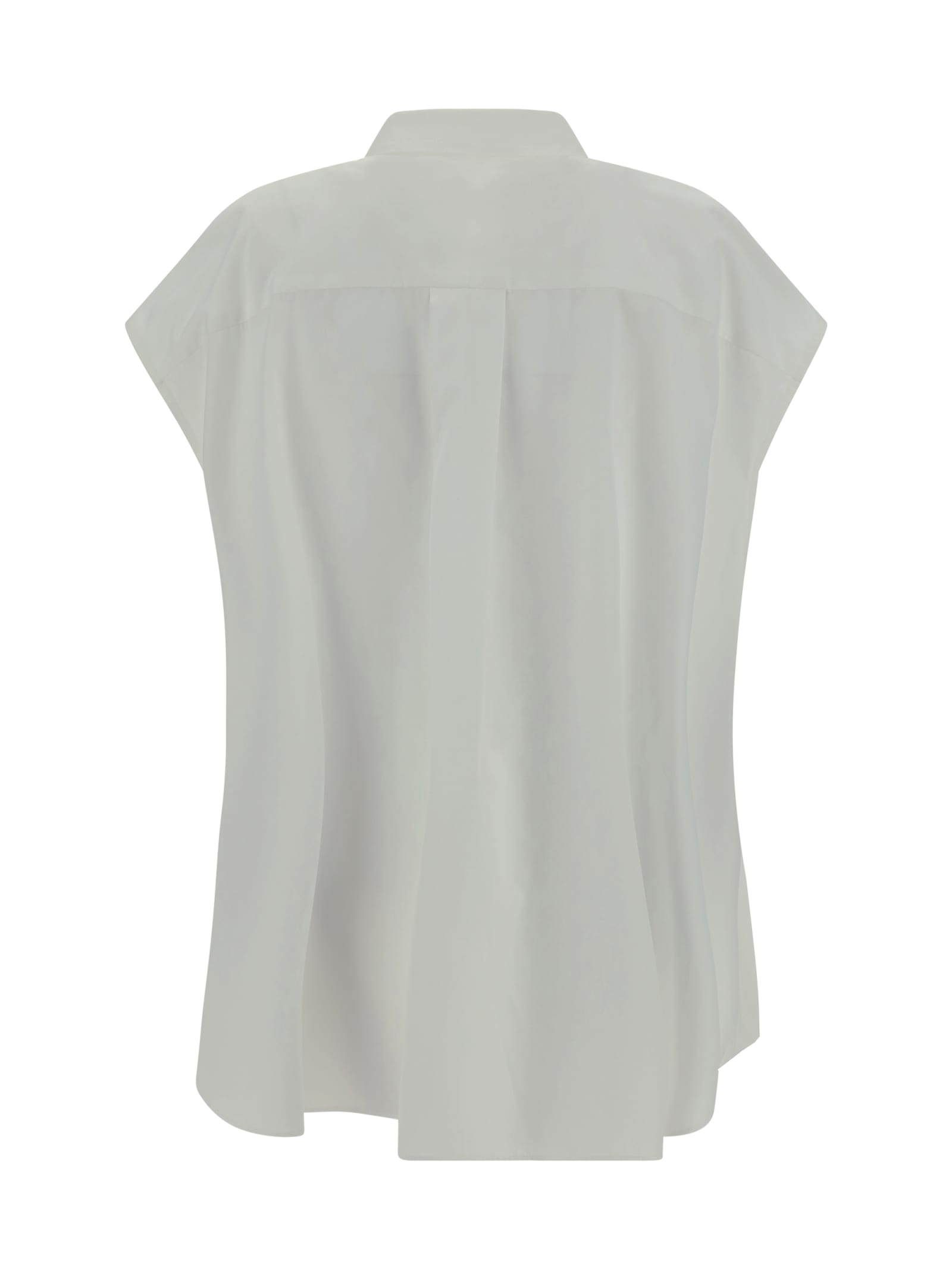 Shop Sacai Shirt In Off White