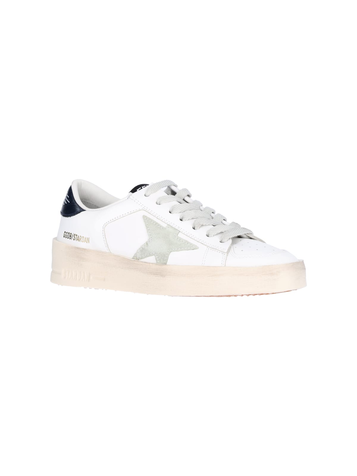 Shop Golden Goose Stardan Sneakers In White