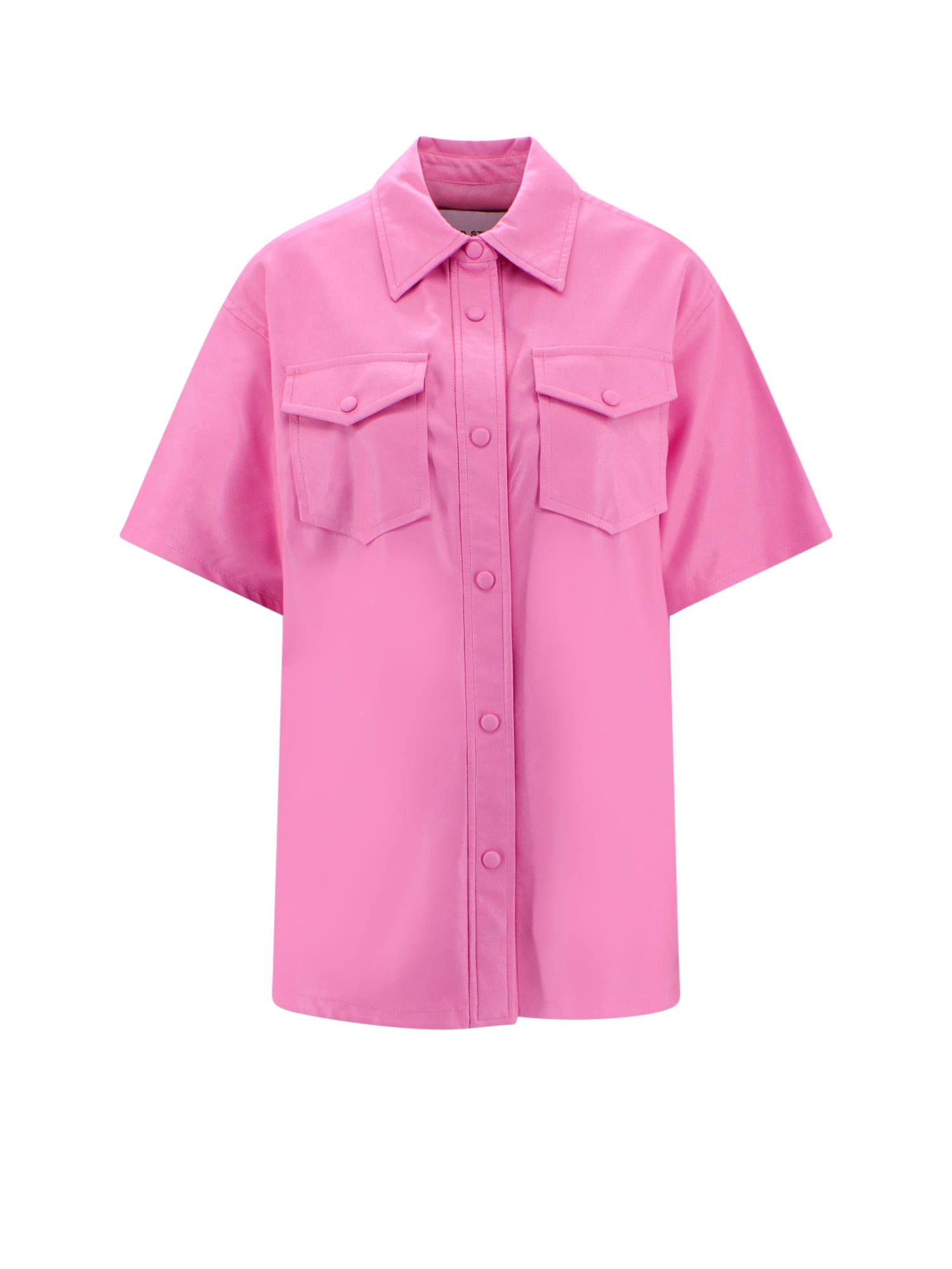 Shop Stand Studio Norea Shirt In Pink
