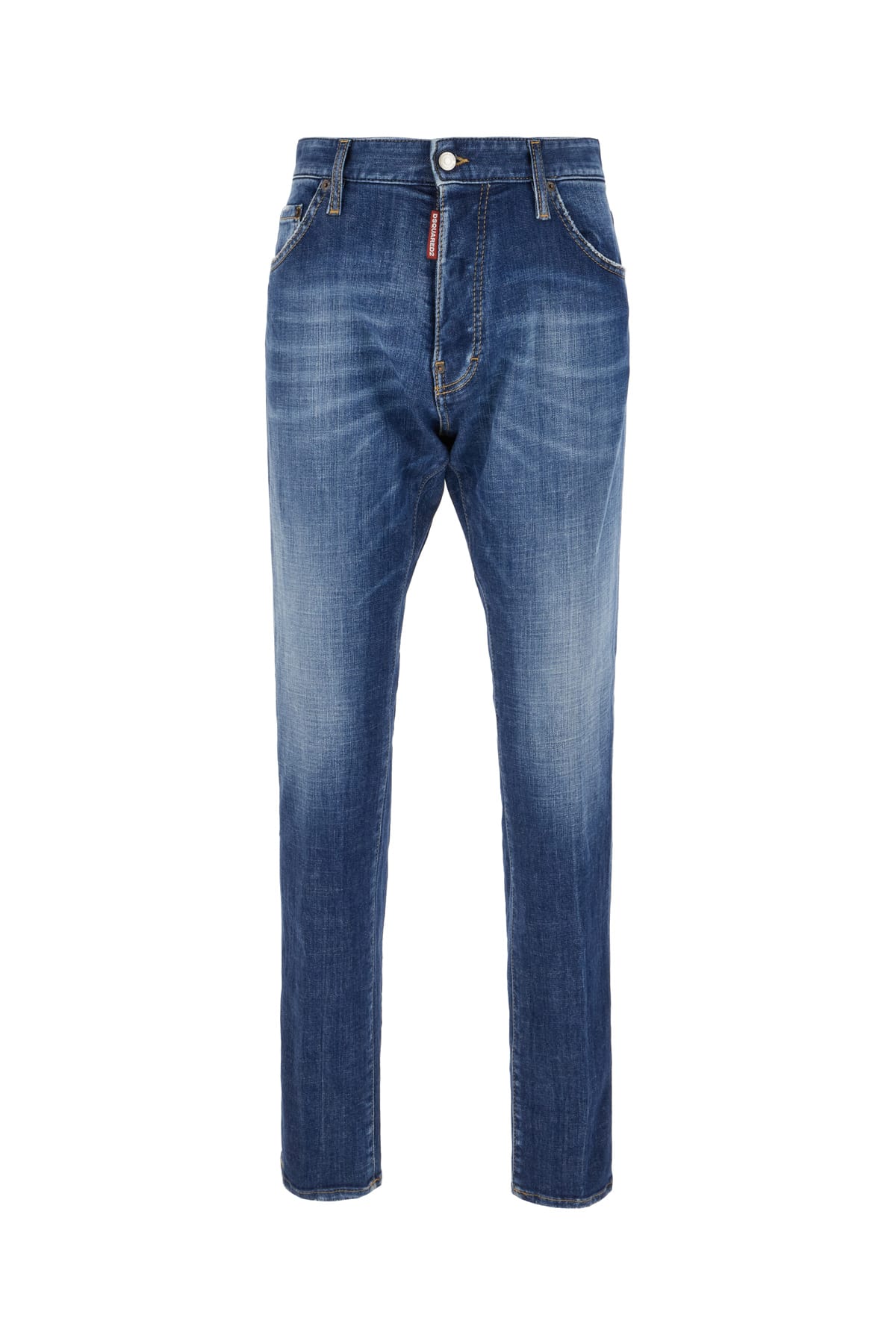 Dsquared2 Denim Jeans In Navy Blue