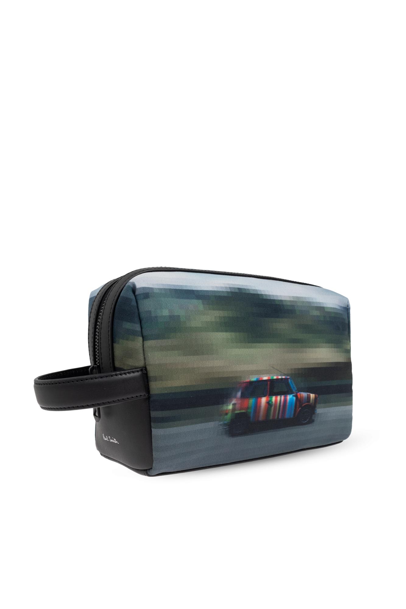 Paul Smith Cosmetic Bag With Colorful Print In Multi