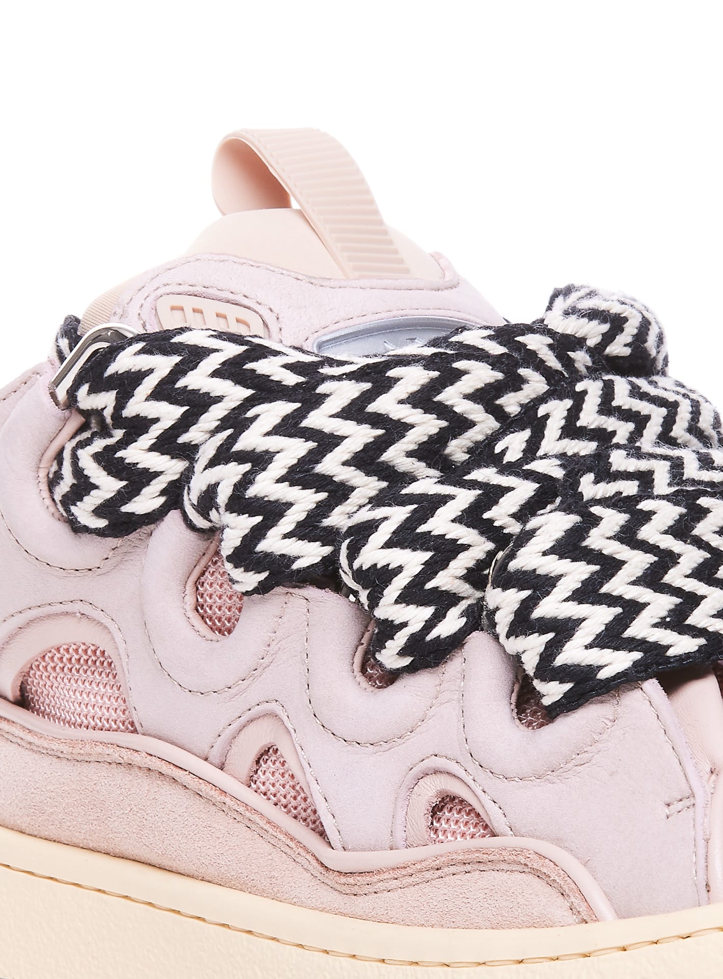 Lanvin Curb Sneakers In Pink