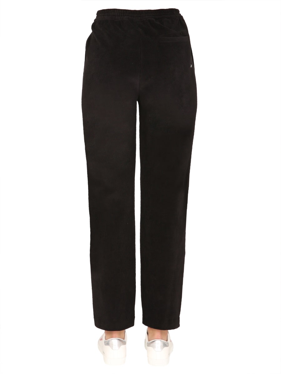 Shop Dsquared2 Corduroy Trousers In Black