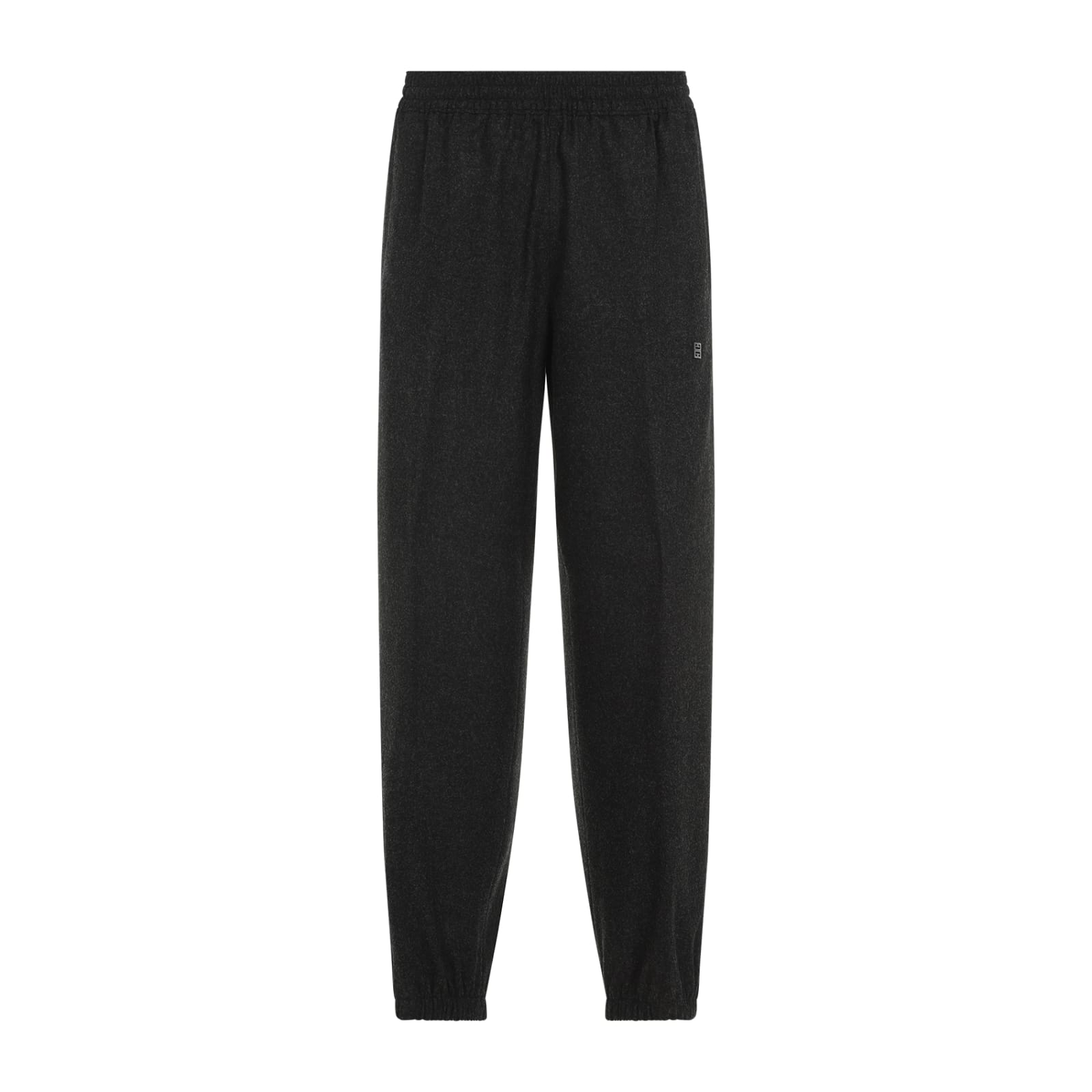 Givenchy 4g Plaque Sweatpants In Charcoal