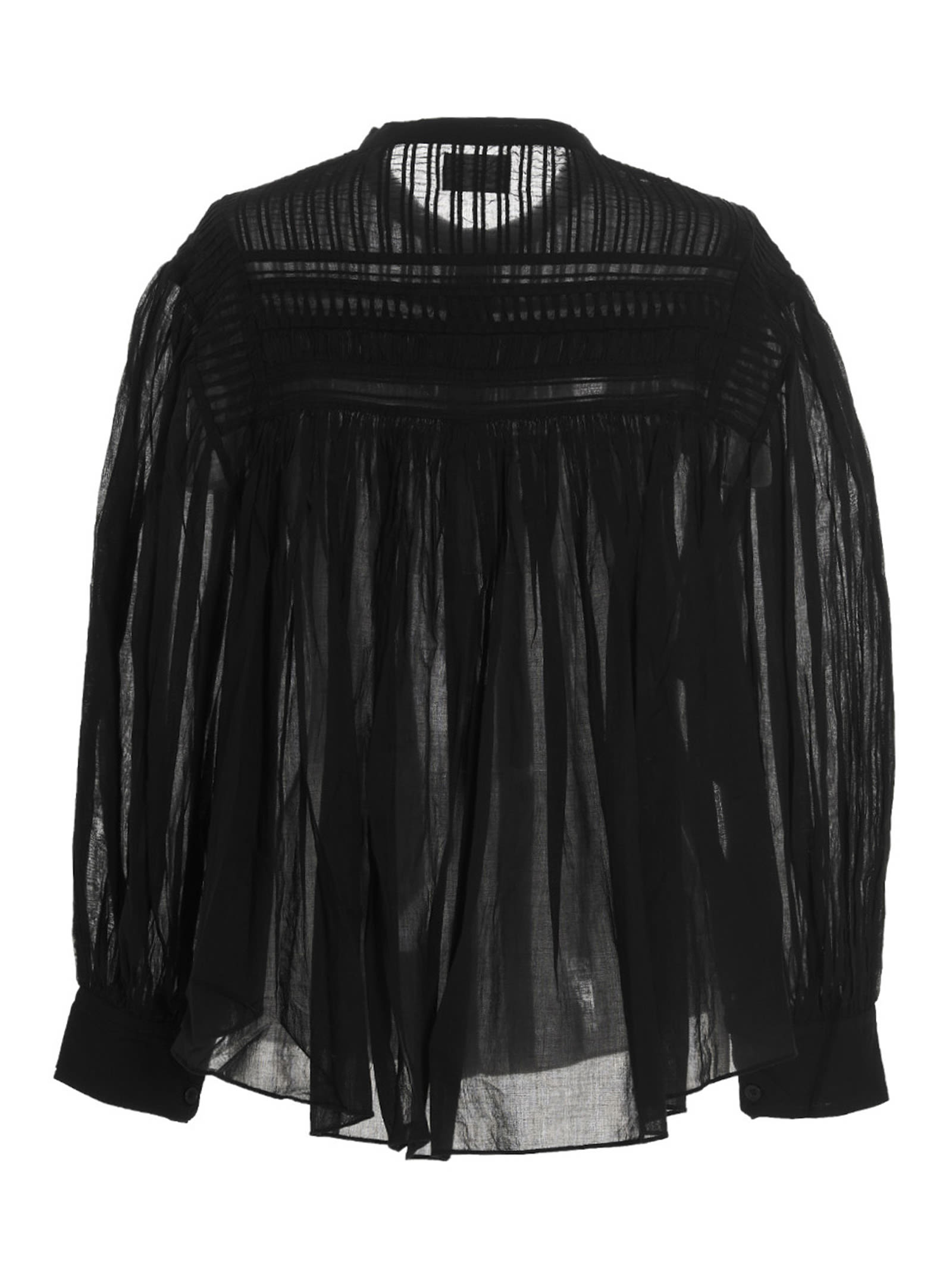Shop Marant Etoile Plalia Shirt In Bk Black