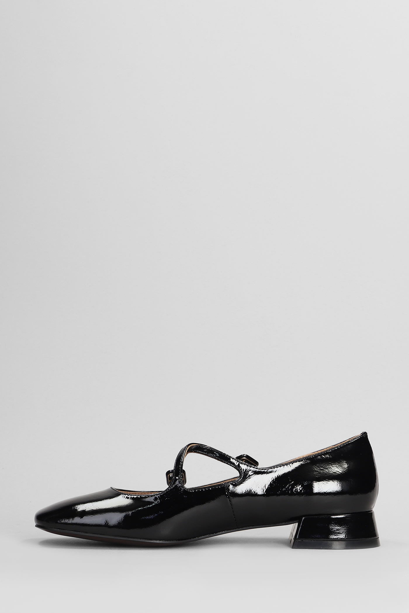 Shop Bibi Lou Cardiff Pump 35 Pumps In Black Patent Leather