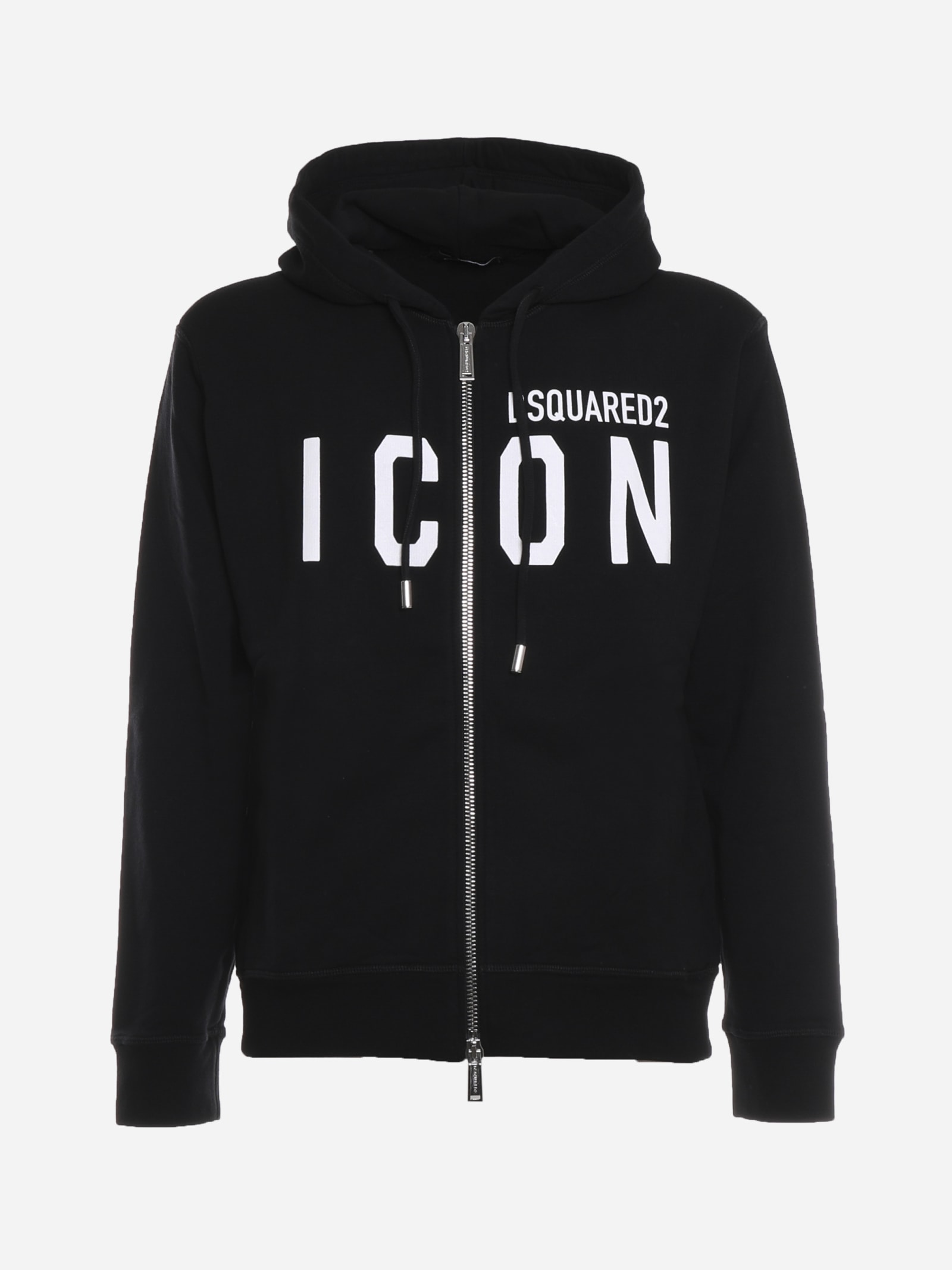Dsquared2 Cotton Sweatshirt With Icon Print