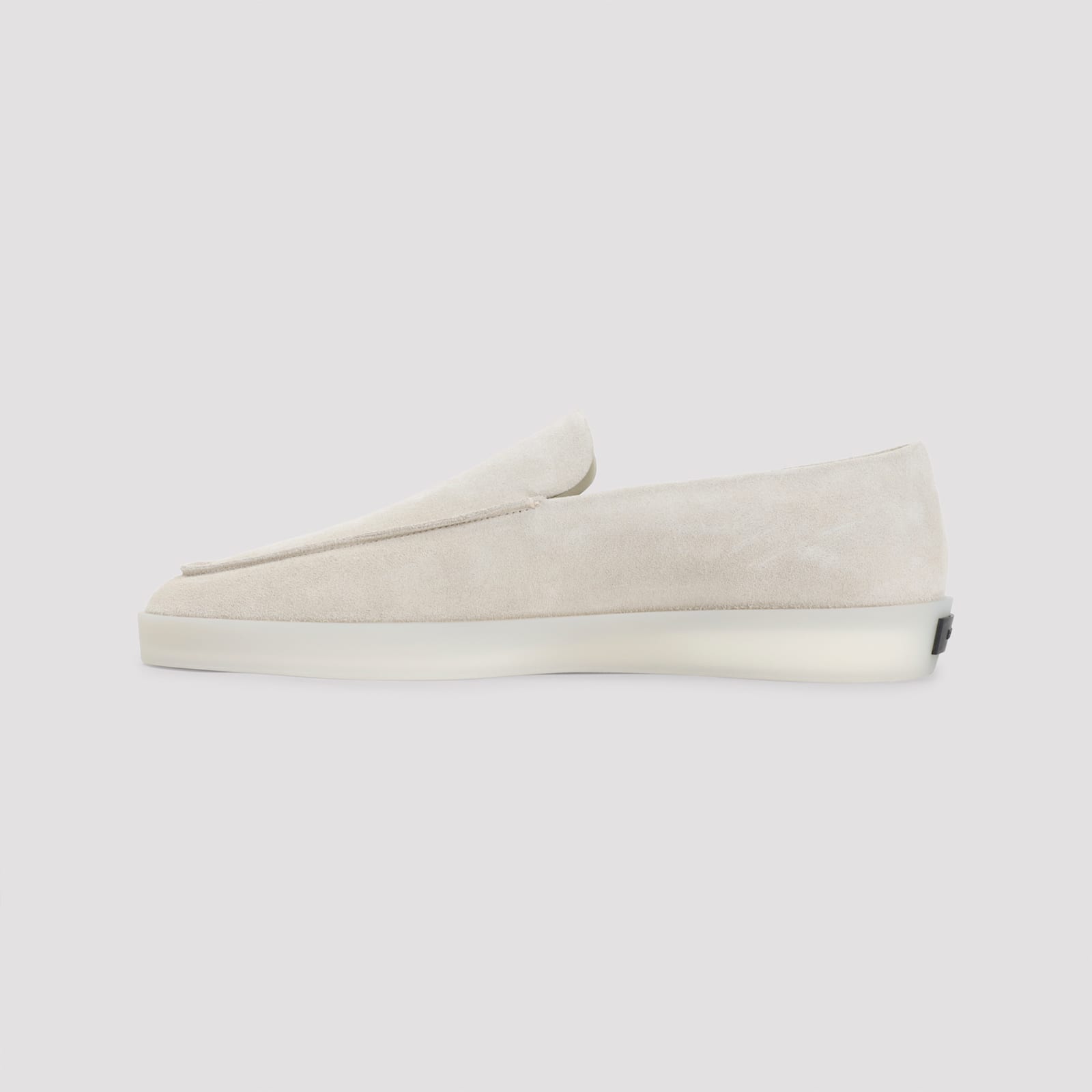 Fear Of God Off White Slip On Loafers In Neutral