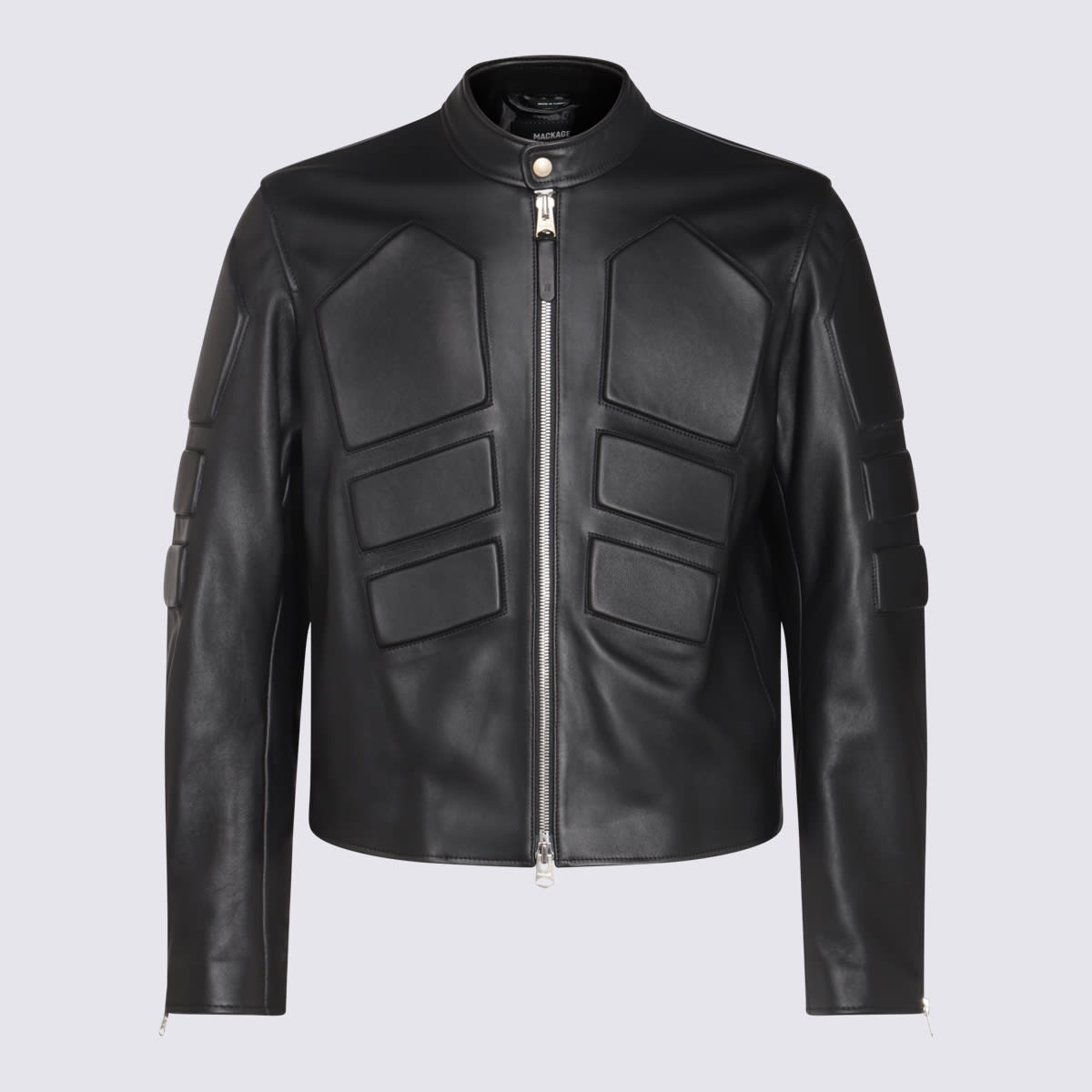 Shop Mackage Black Leather Jacket