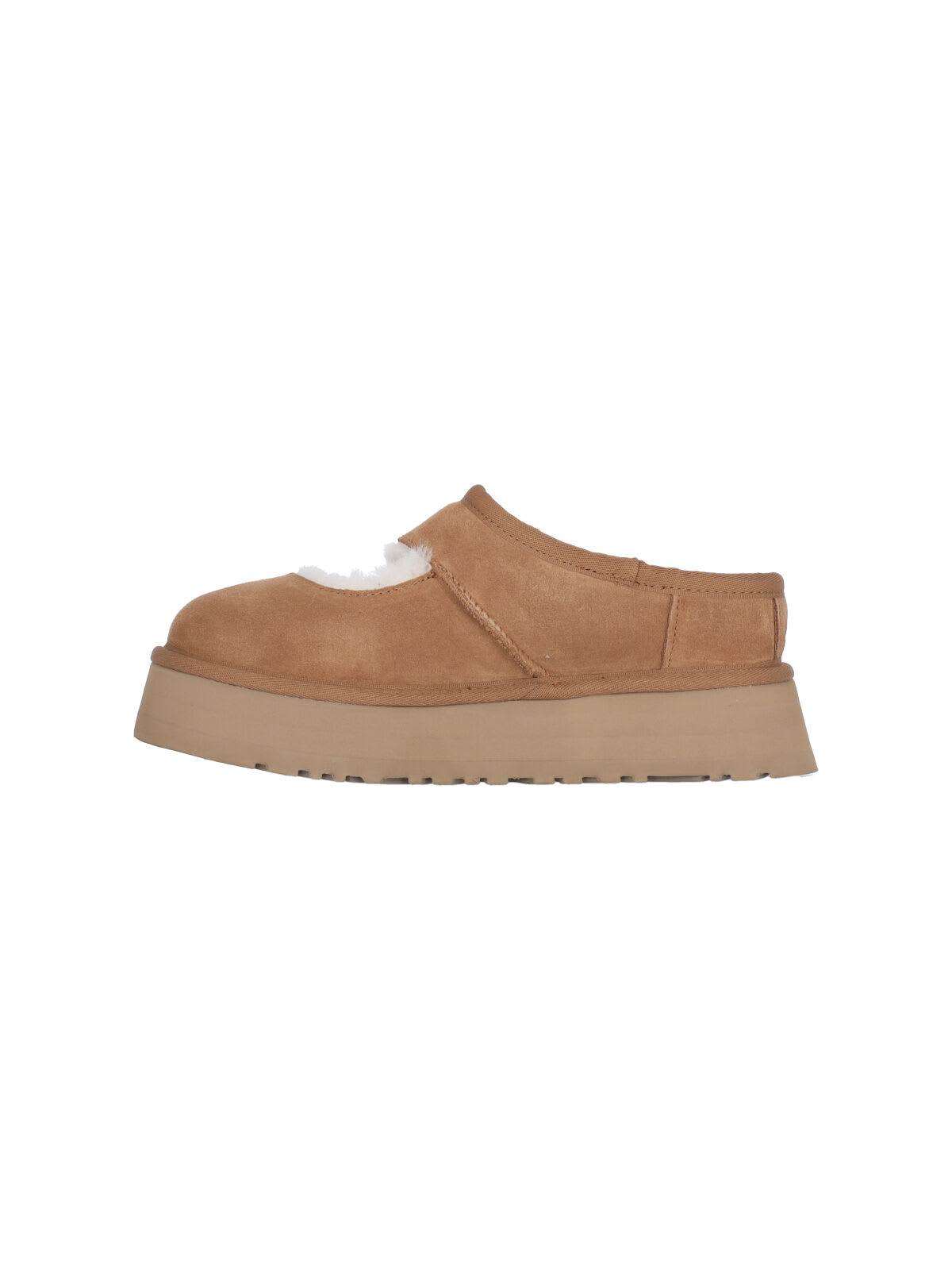 Ugg Dark Beige Bea May Jane Sandals In Brown