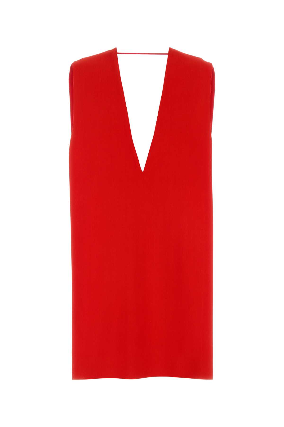 ワンピース SPORTMAX RED STRETCH VISCOSE AGRUME1234 MINI DRESS Max Mara Red Stretch Viscose Agrume1234 Mini Dress - Dresses