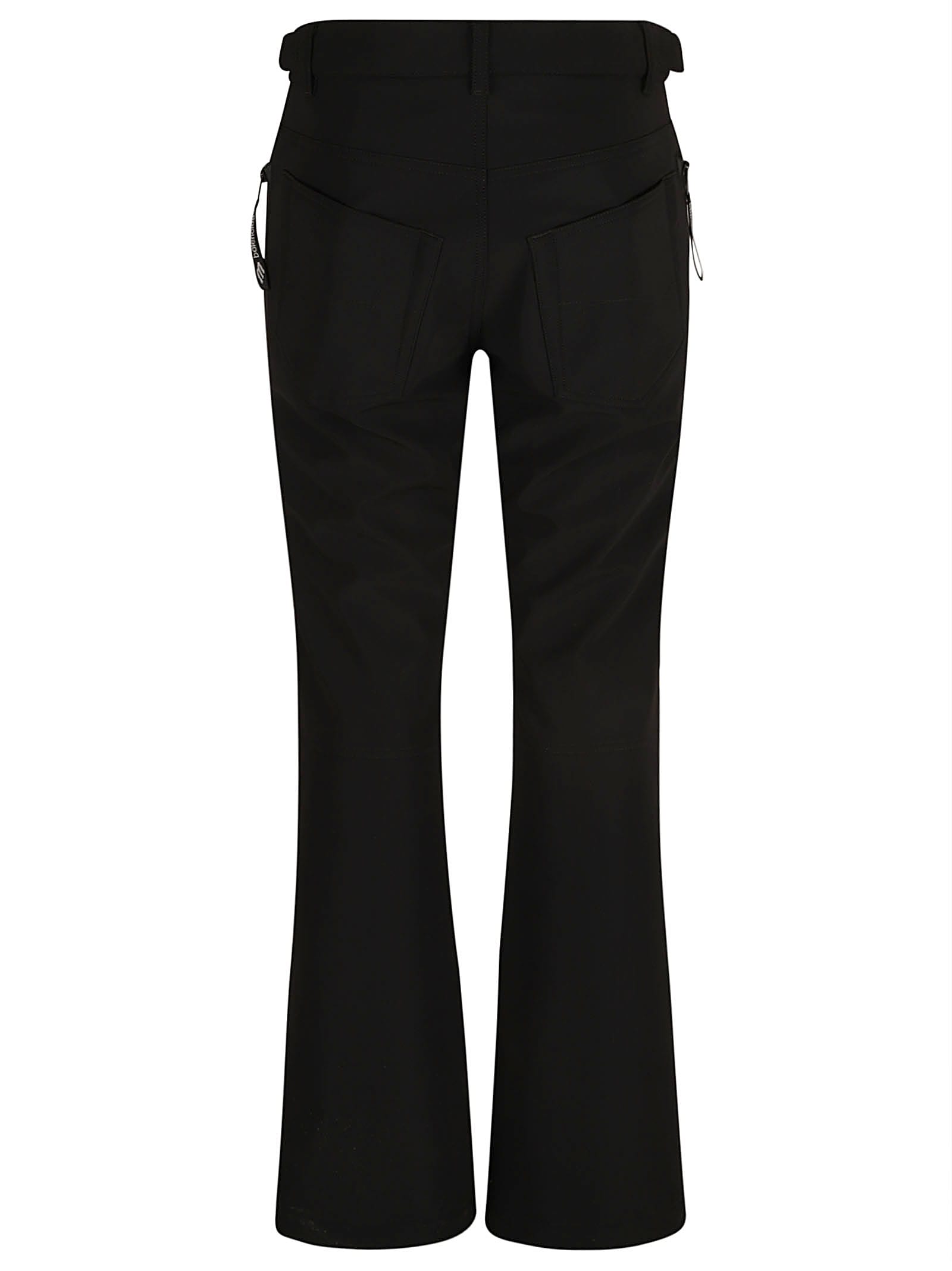 Shop Balenciaga Fitted Buttoned Trousers In Black